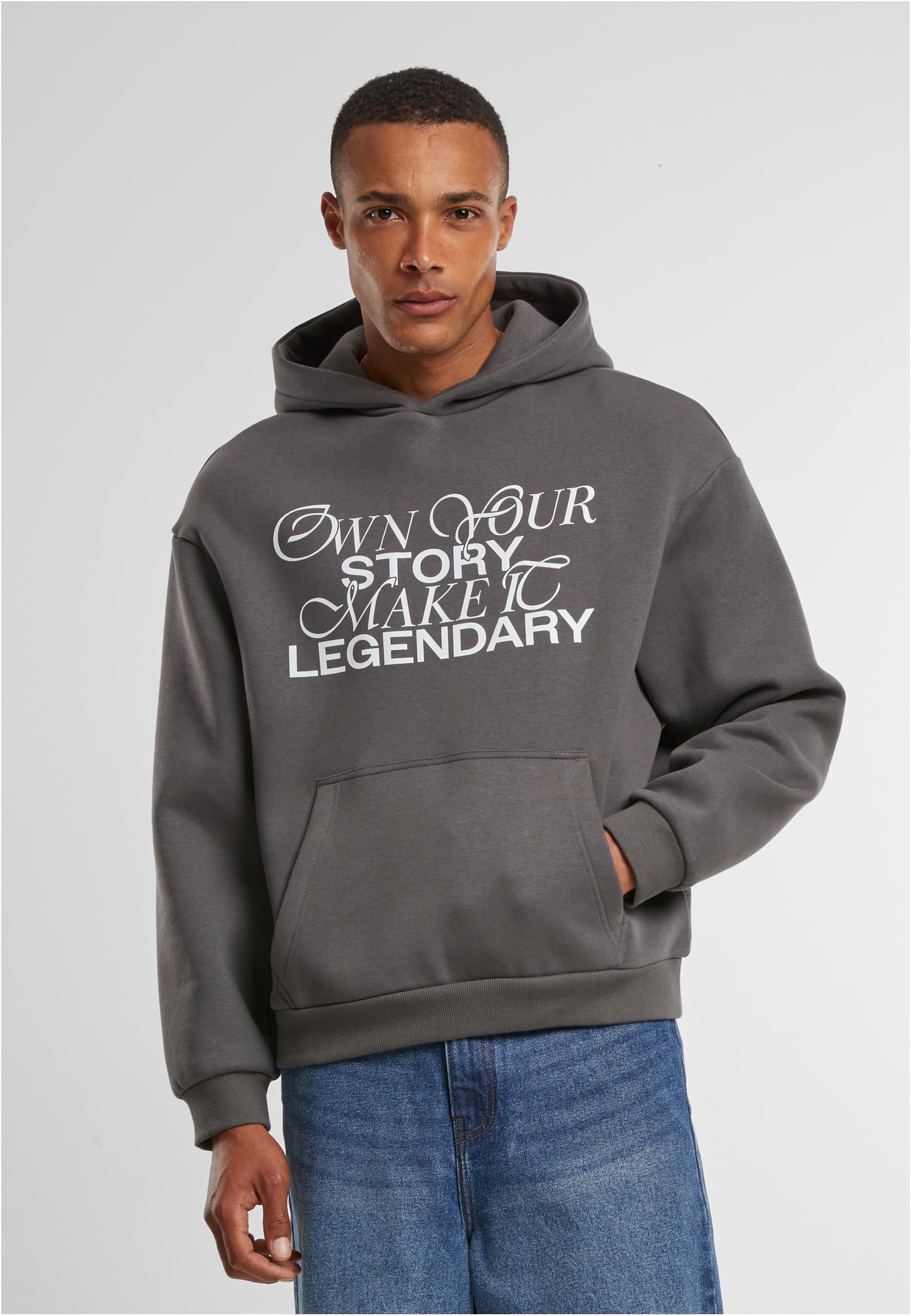 Men&#039;s hoodie Make It Legendary gray
