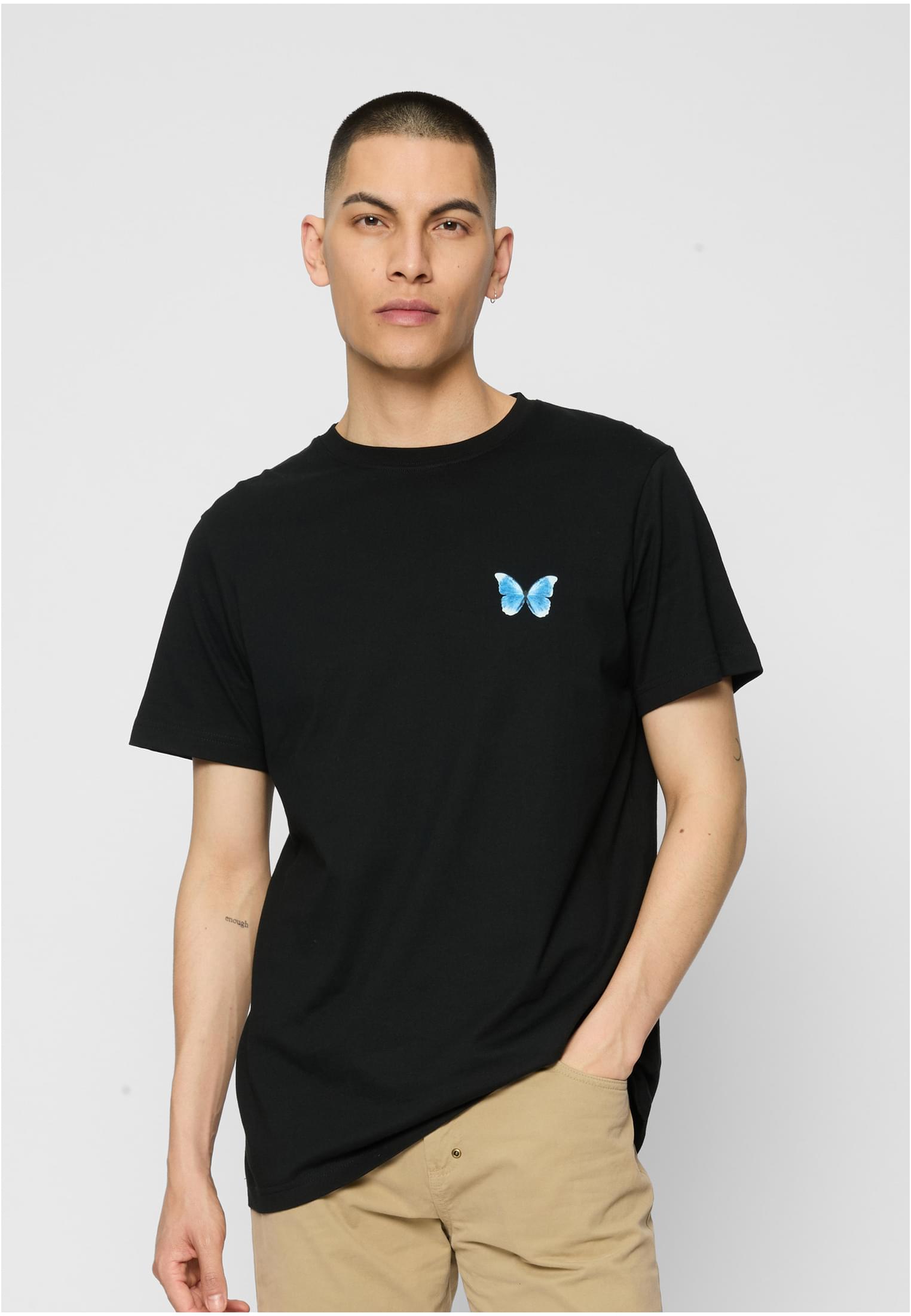 Black Butterfly Winter T-Shirt