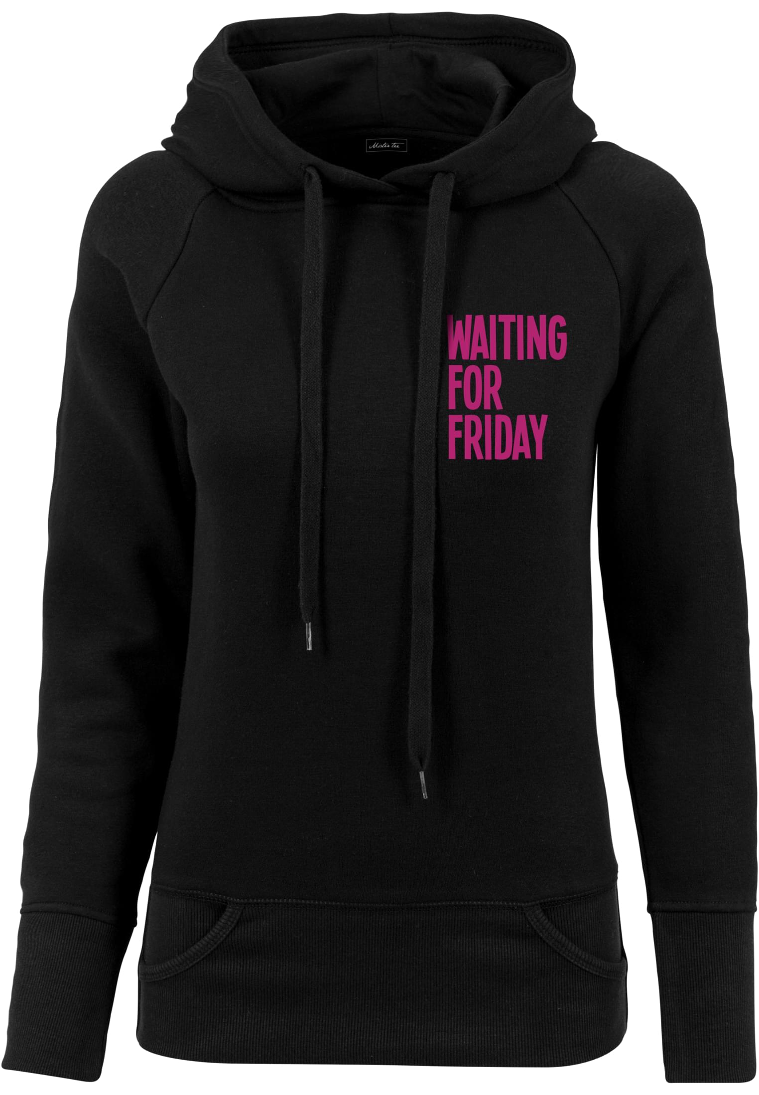 Ladies Waiting For Friday Hoody Black