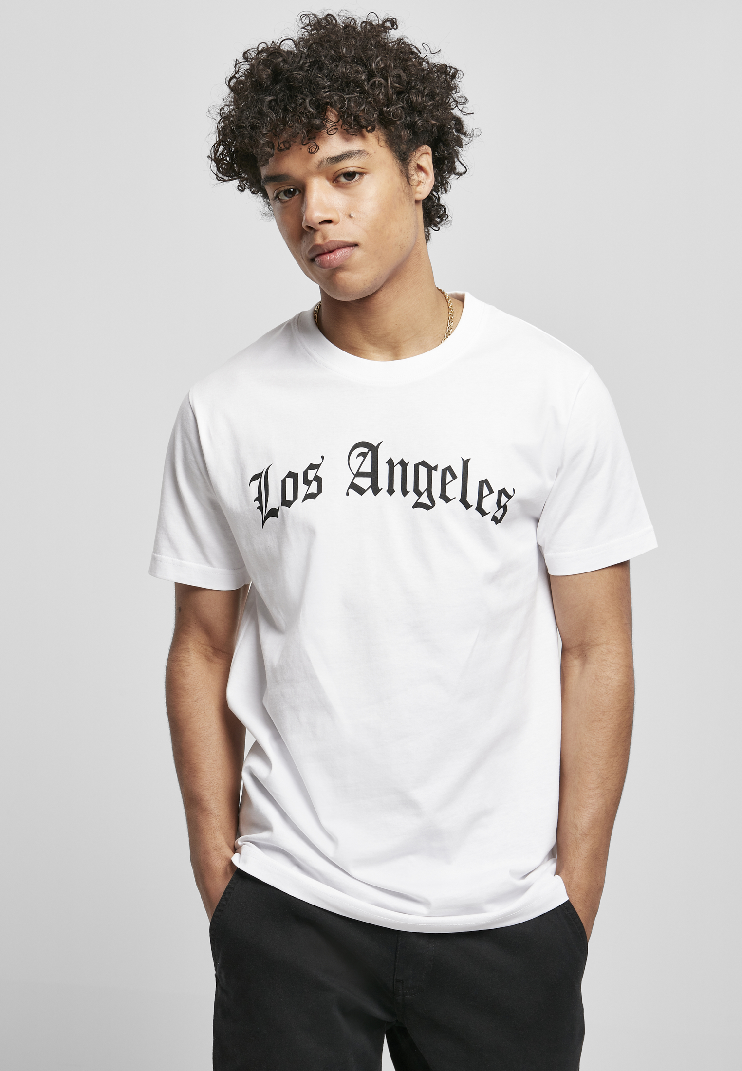 Los Angeles Wording T-shirt white