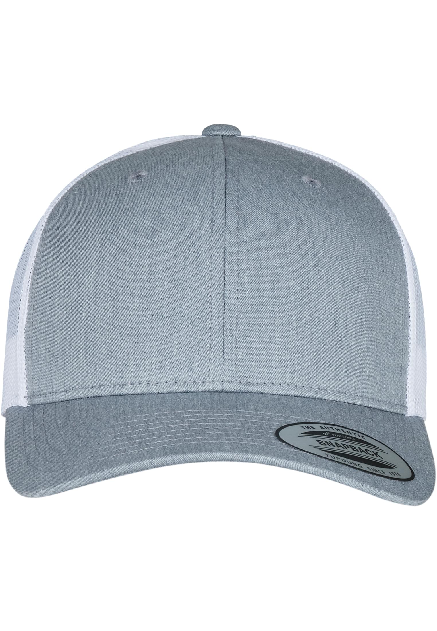 Retro Trucker 2-Tone Heather/White