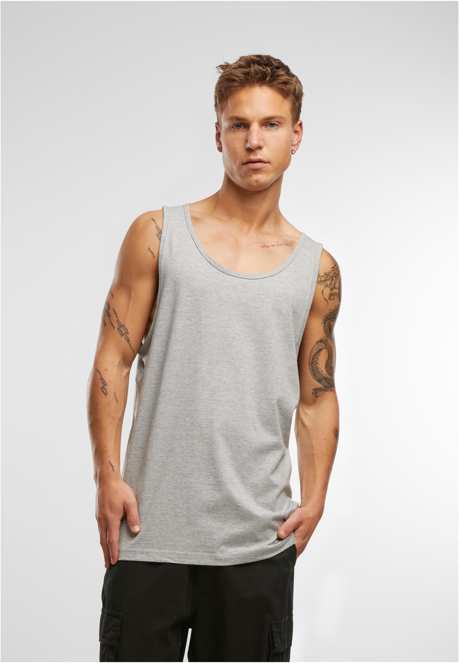 Jersey Big Tank h.Šedá