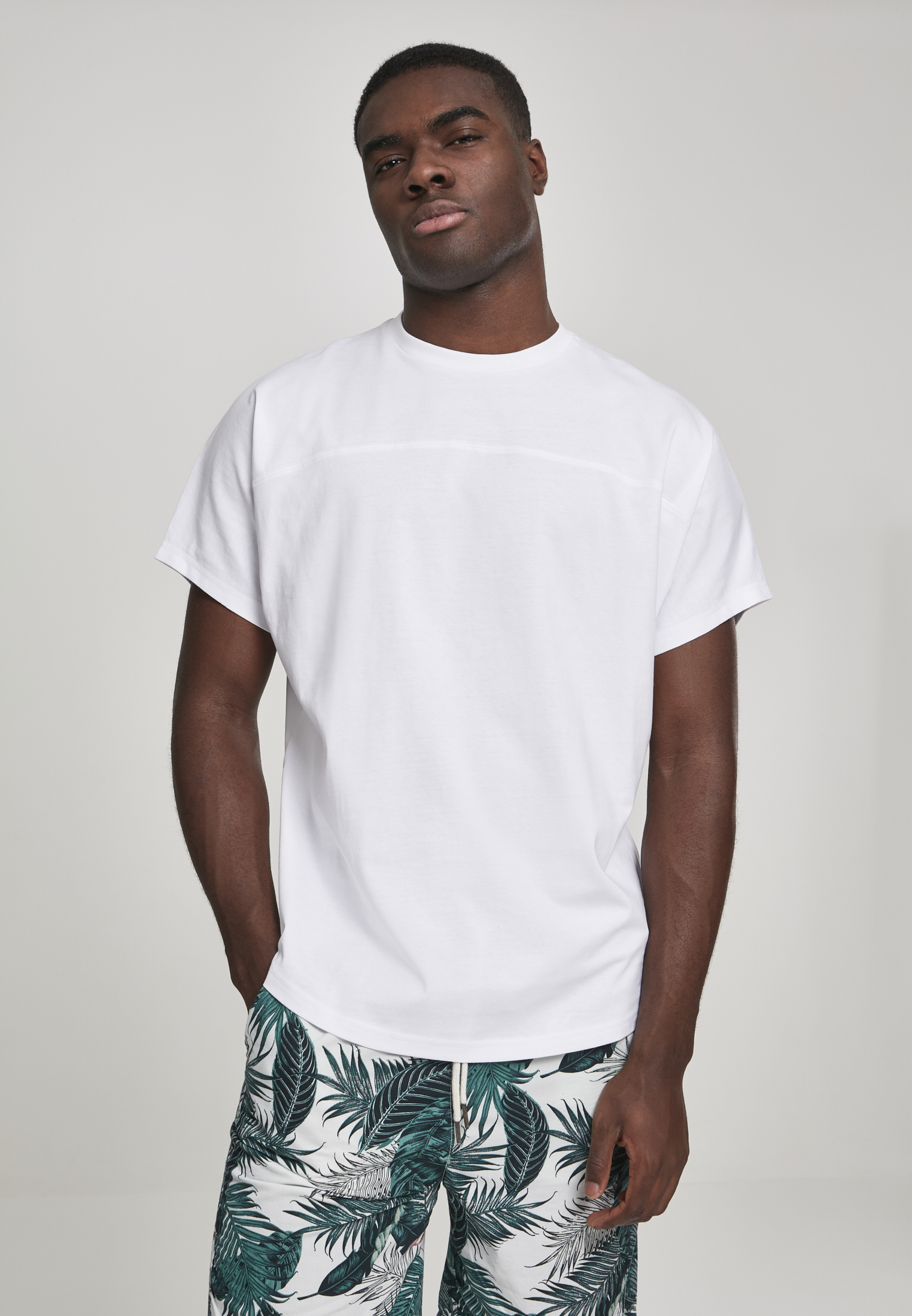 Men's T-shirt Batwing White