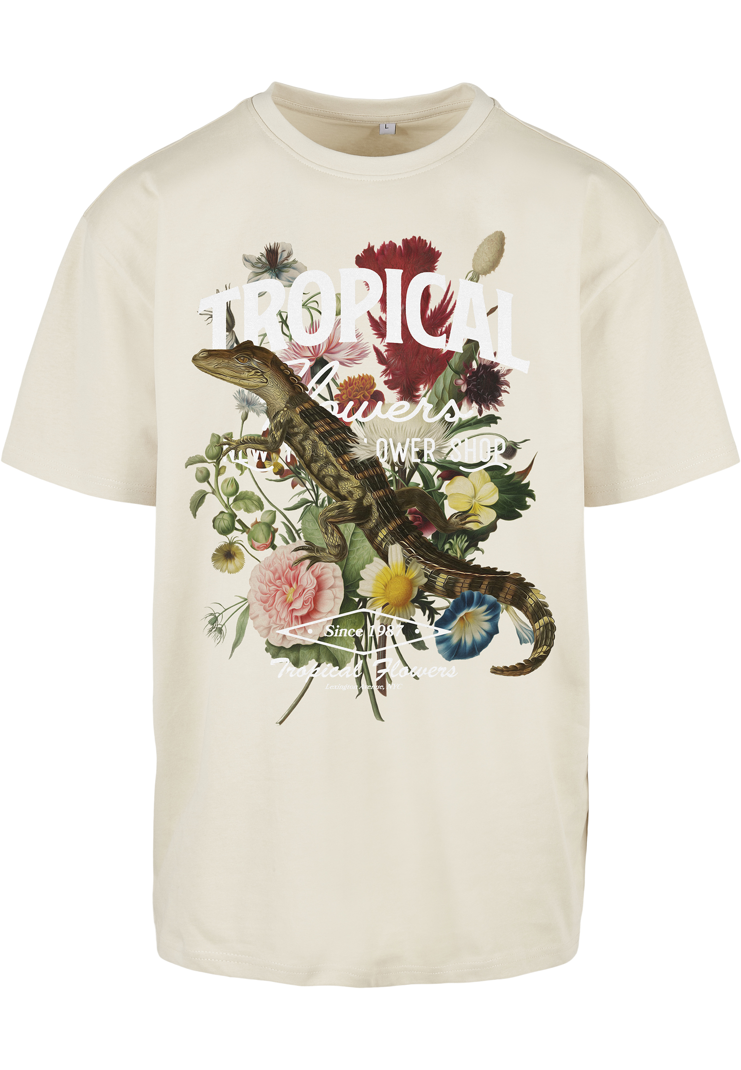 Tricou Tropical Oversize cu nisip