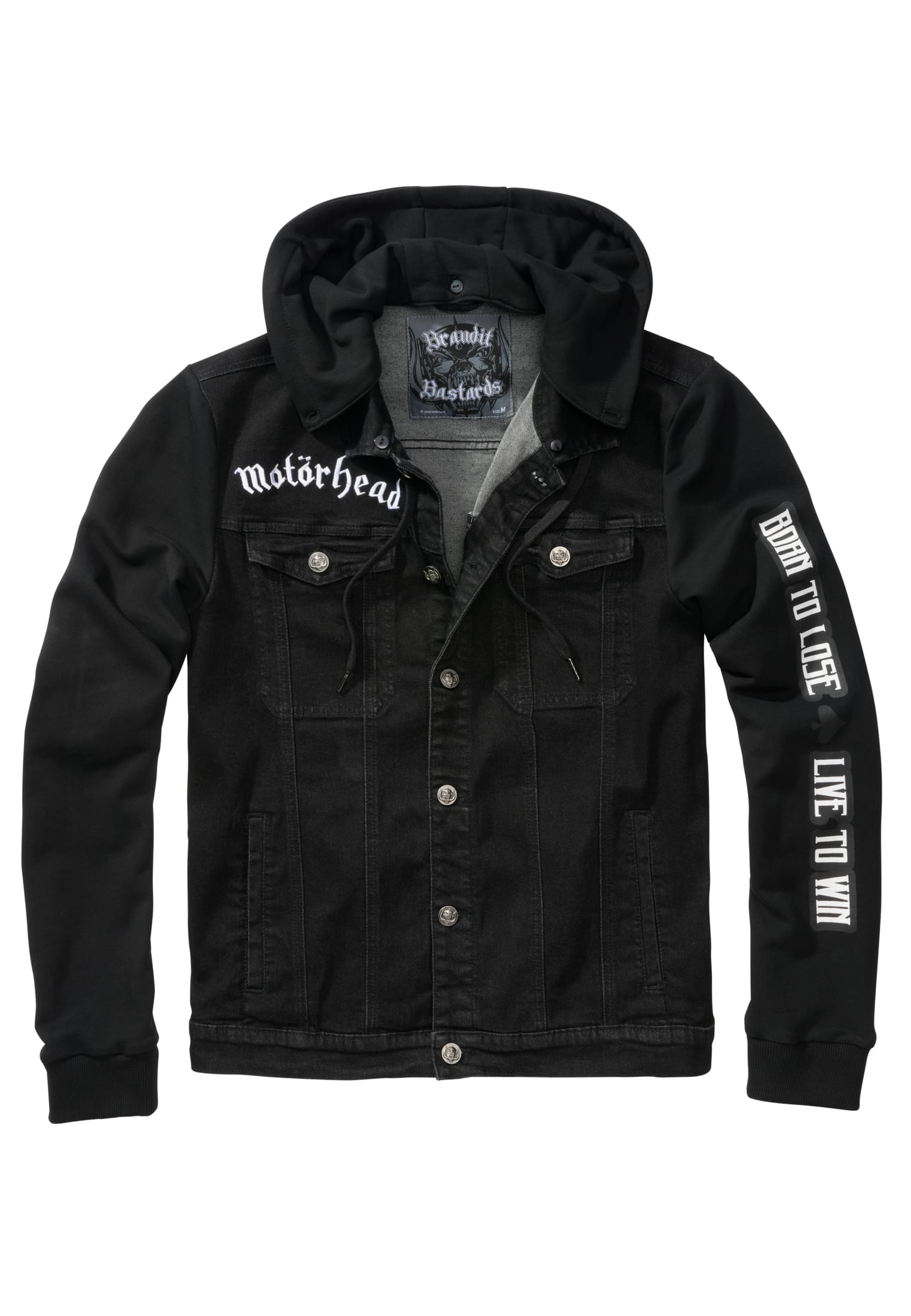 Motörhead Cradock Denimjacket black/black