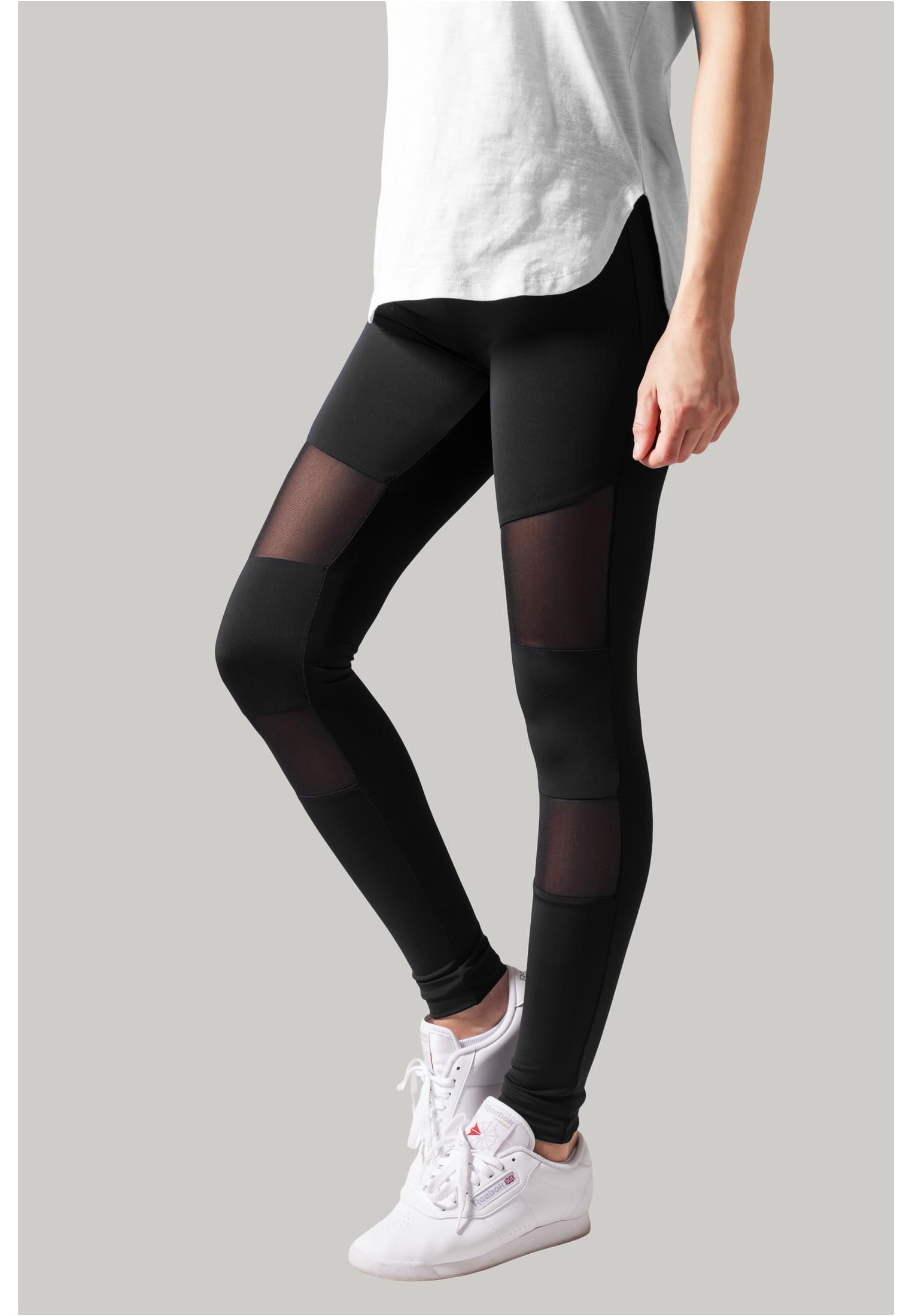 Doamnelor Tech Mesh Jamggings negru