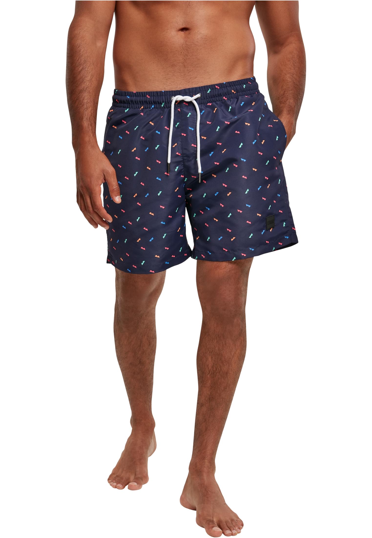 Sunglasses Pattern Swim Shorts aop