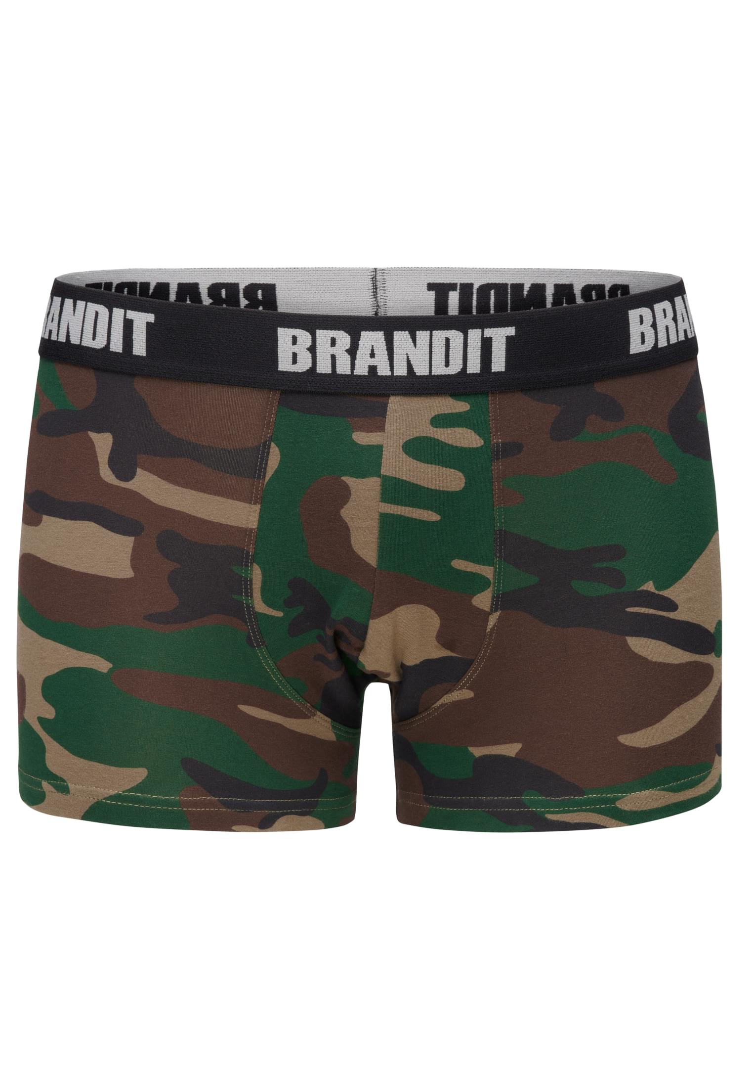 Logo 2er Pack woodland/black boxers