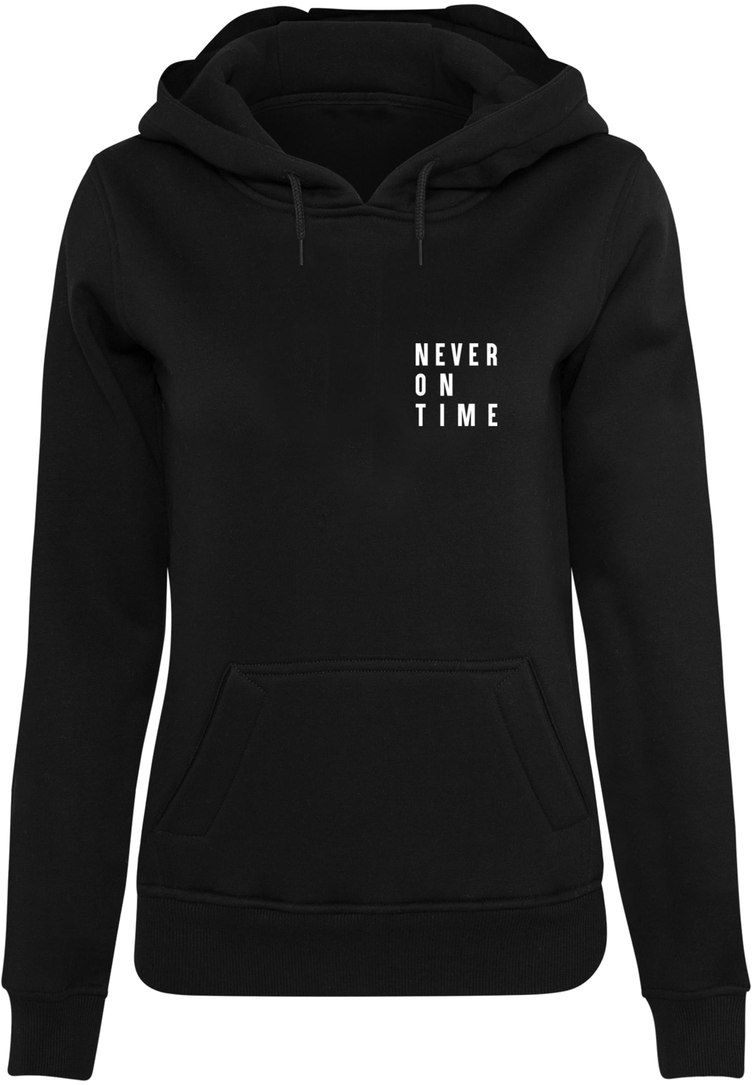Women&#039;s Never On Time Hoody black
