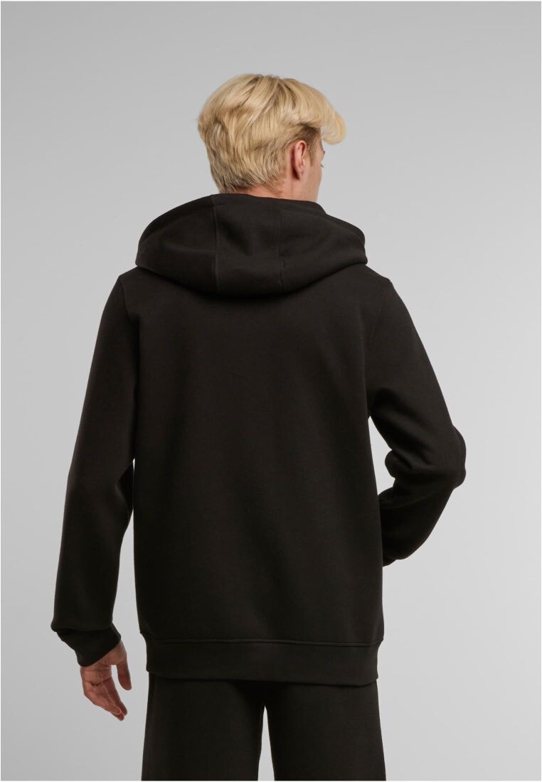 Basic Essential Zip Hoody black