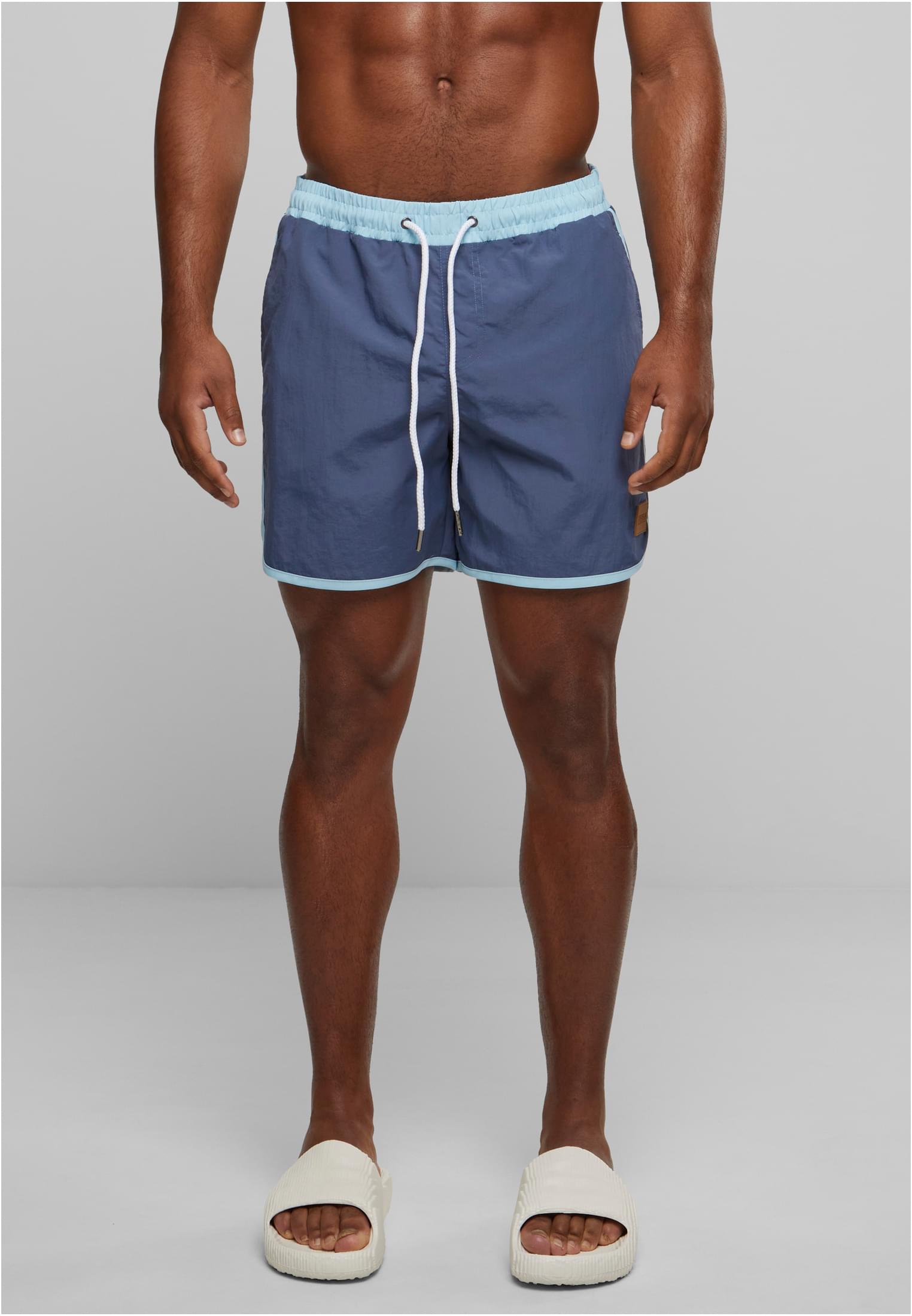Men&#039;s Retro Swimwear - Blue