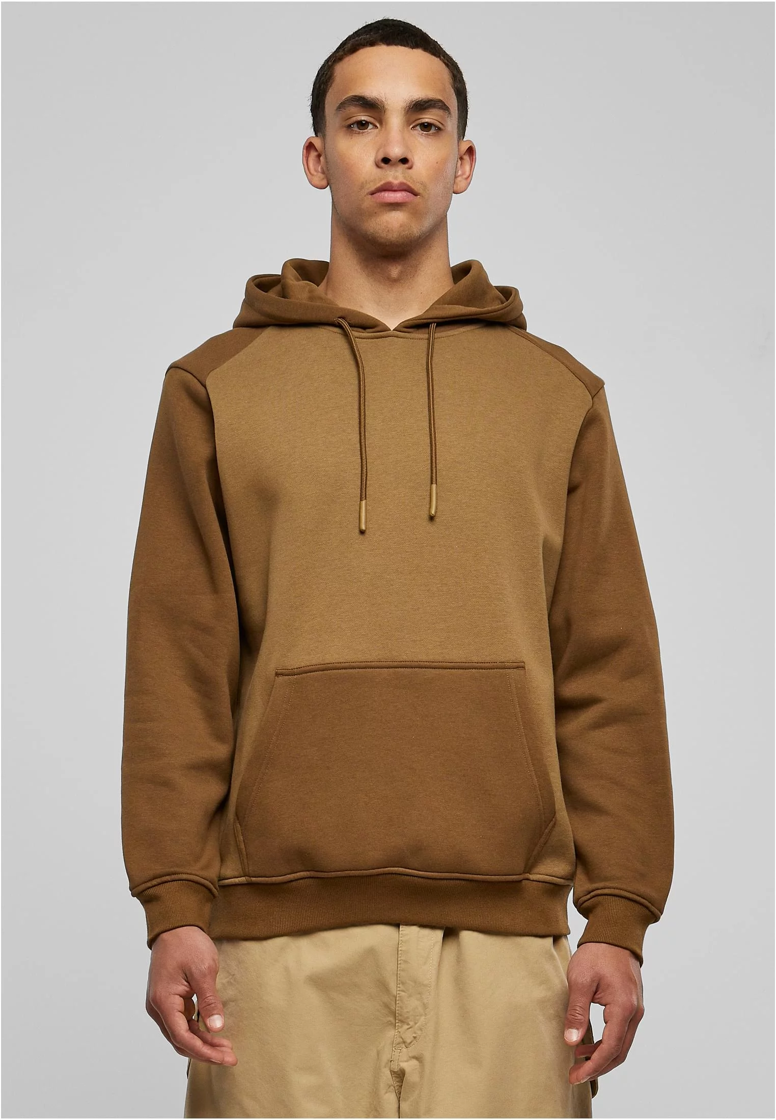 Hanorac bicolor Raglan Crew pentru bărbați