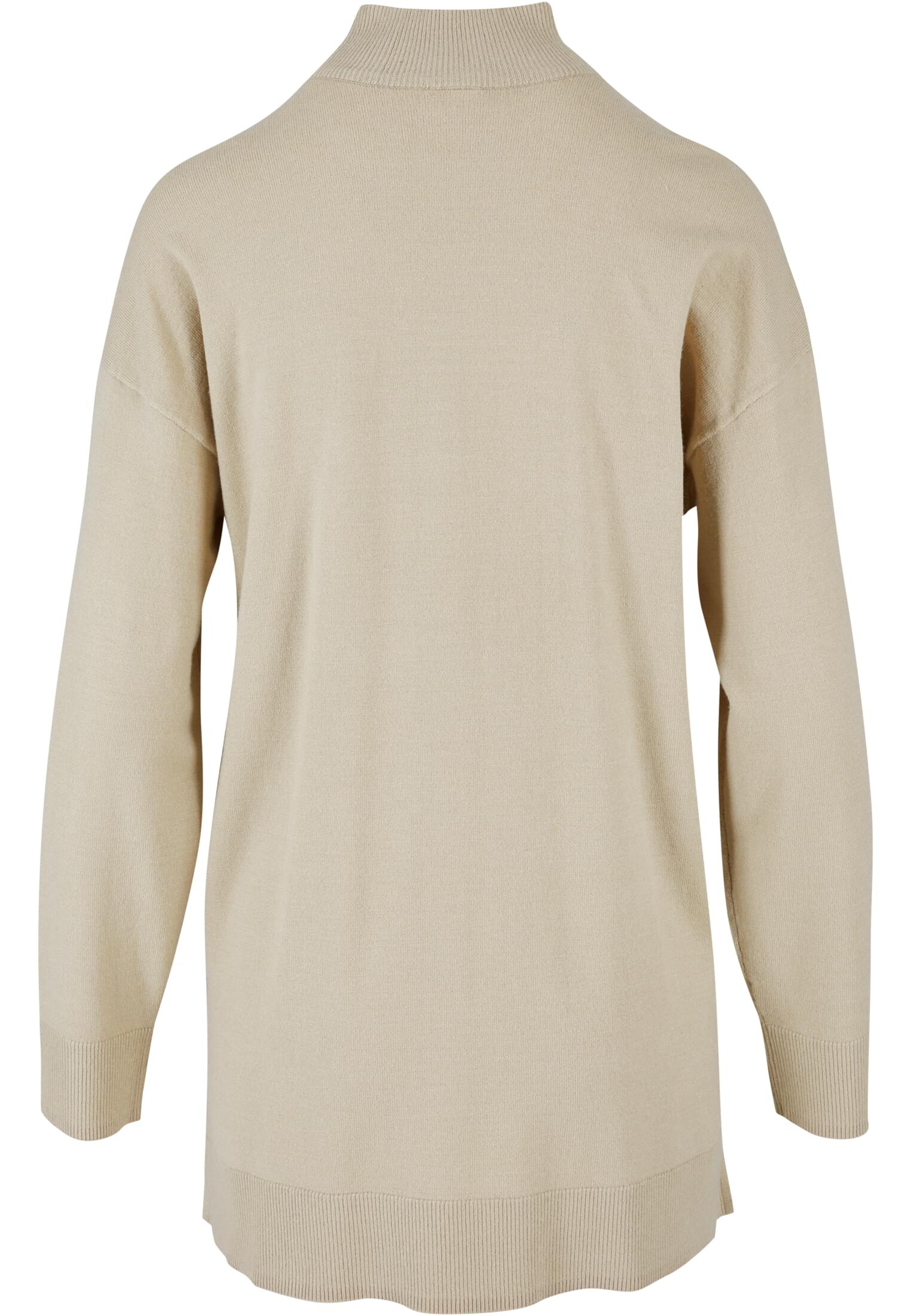 Women's knitted sweater made of eco-viscose with wet sand