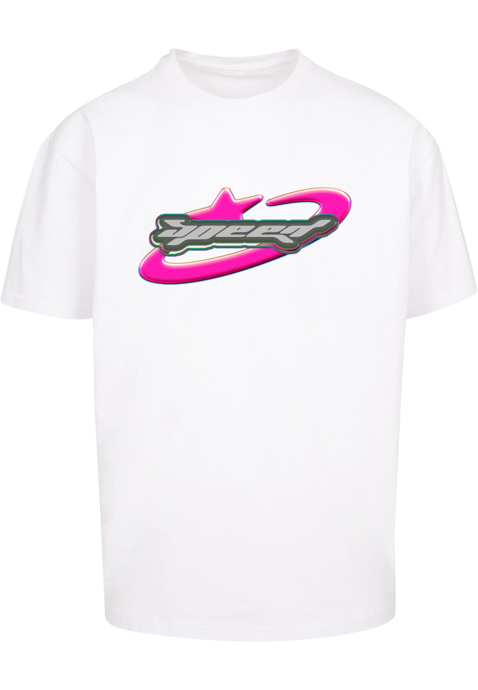 White T-shirt with Speed logo