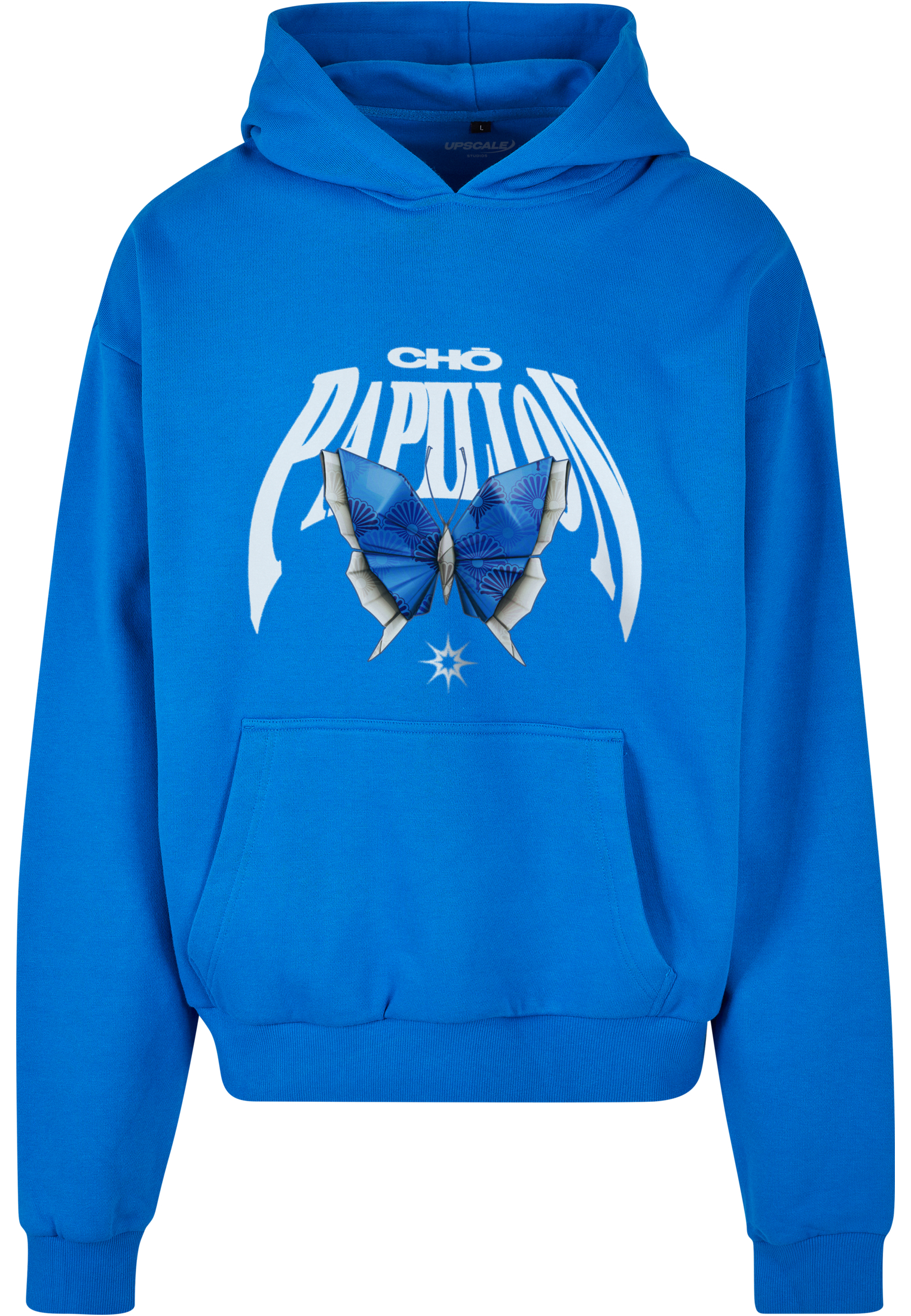 Men's Sweatshirt Origami Heavy Oversize Blue