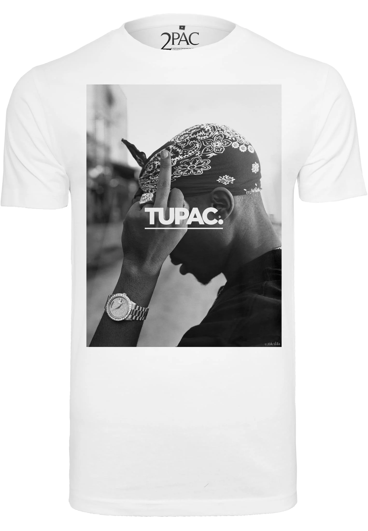 2Pac F*ck The World Tee white