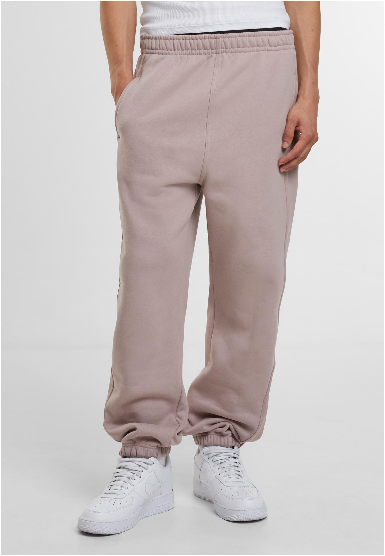 Men&#039;s basic sweatpants powder pink