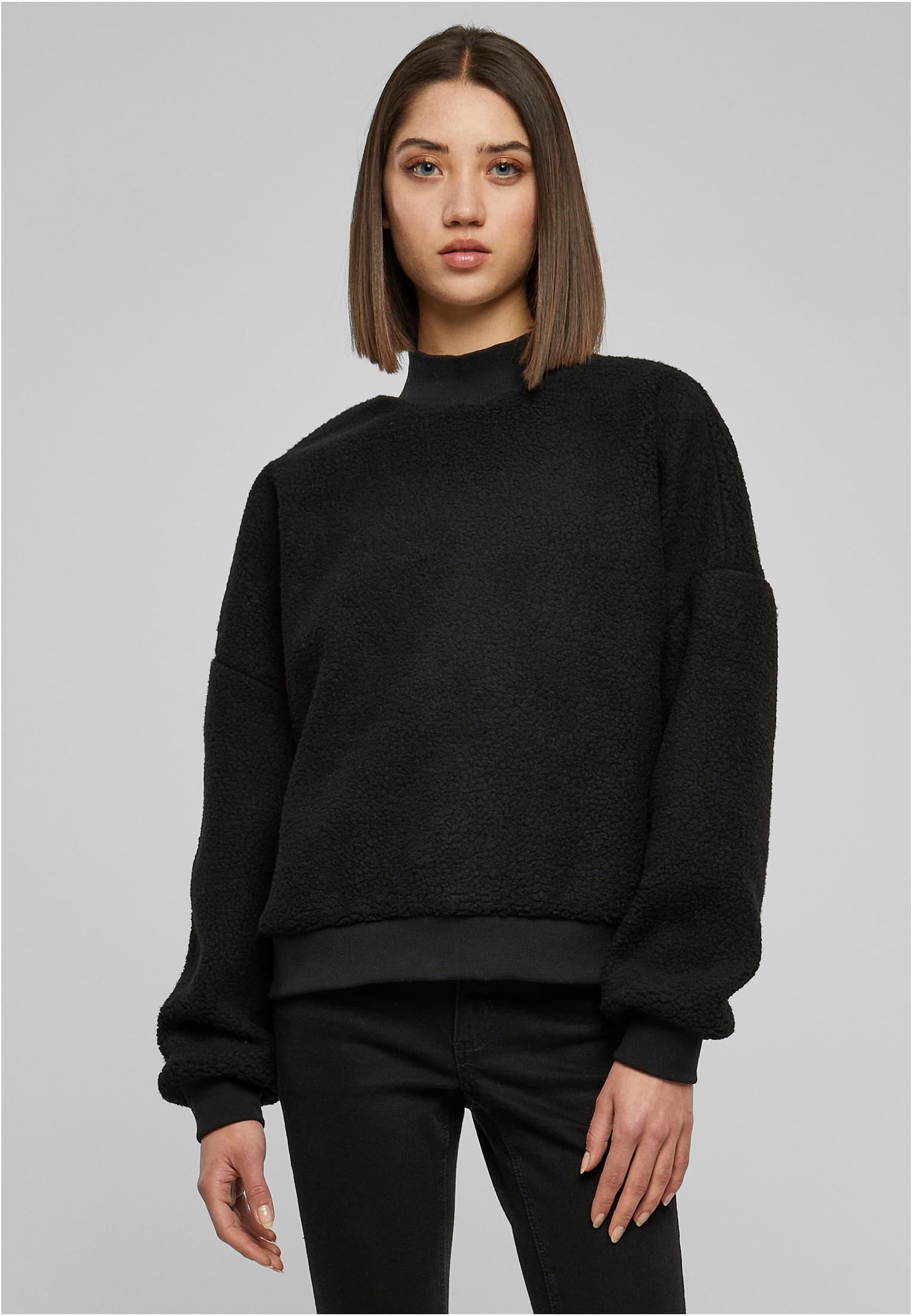 Women&#039;s Sherpa sweater - black