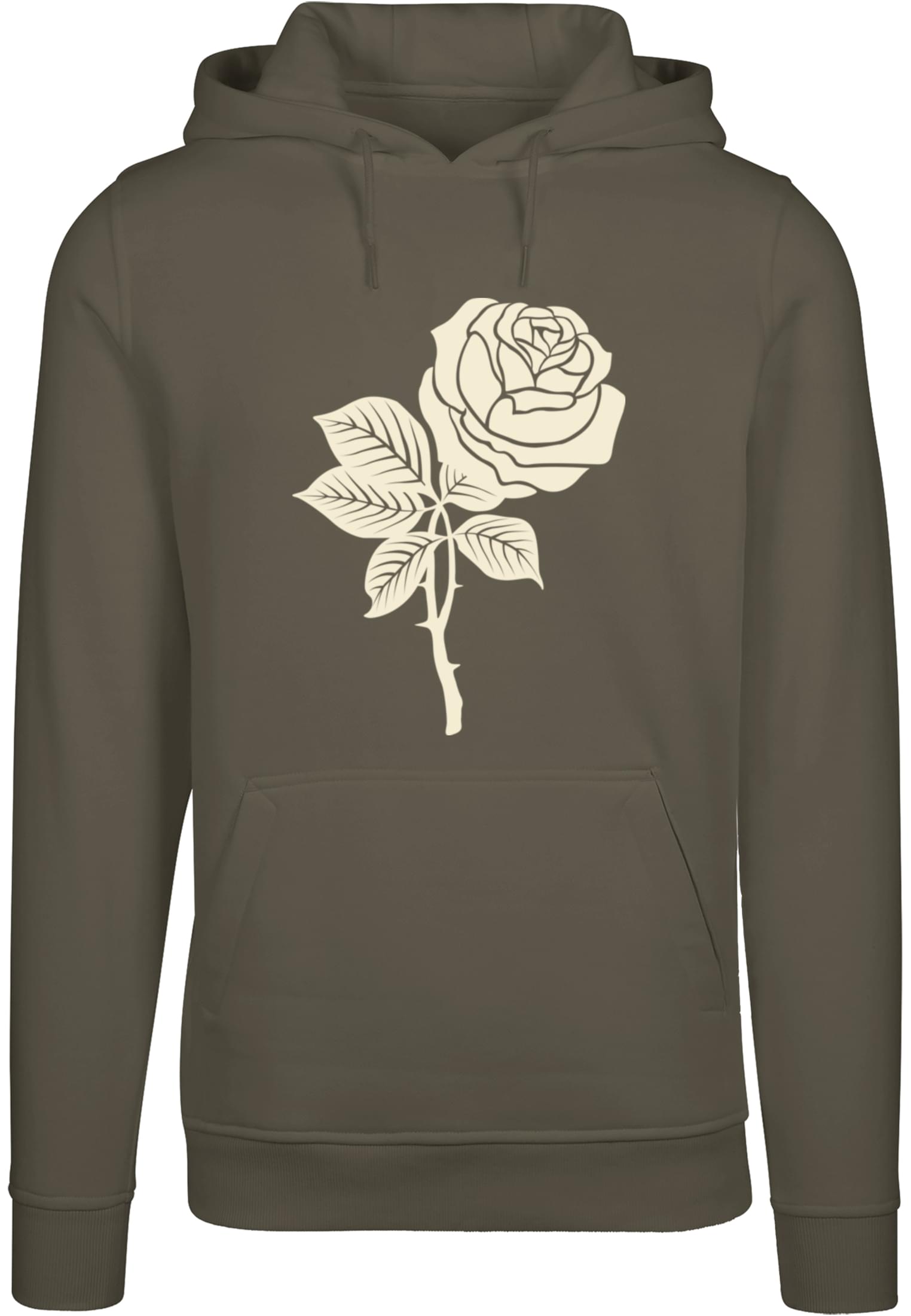 Men&#039;s Wasted Youth Hoody Sweatshirt - Olive