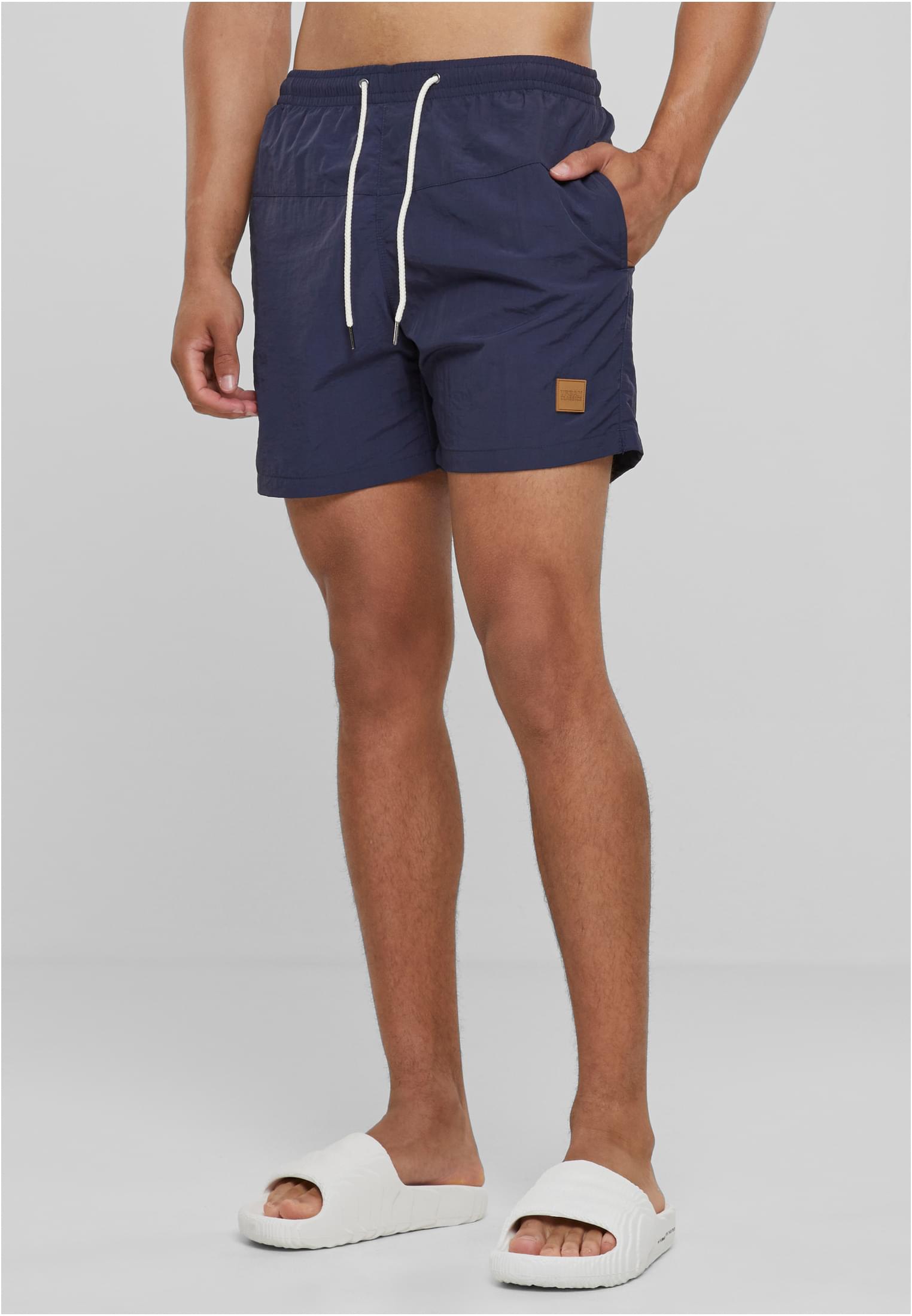 Men&#039;s Swimsuit Block Navy Blue
