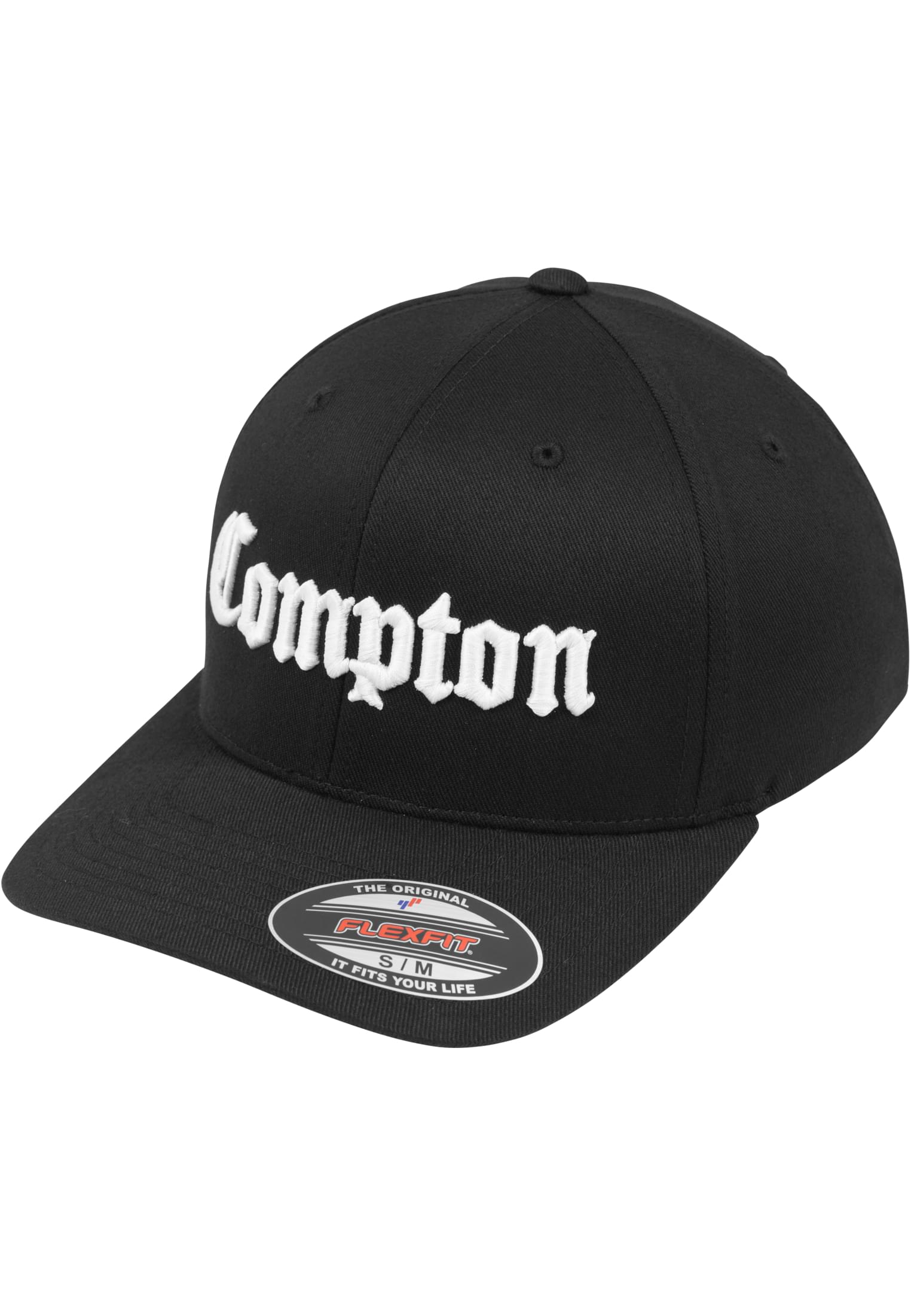Compton Flexfit blk/wht hat