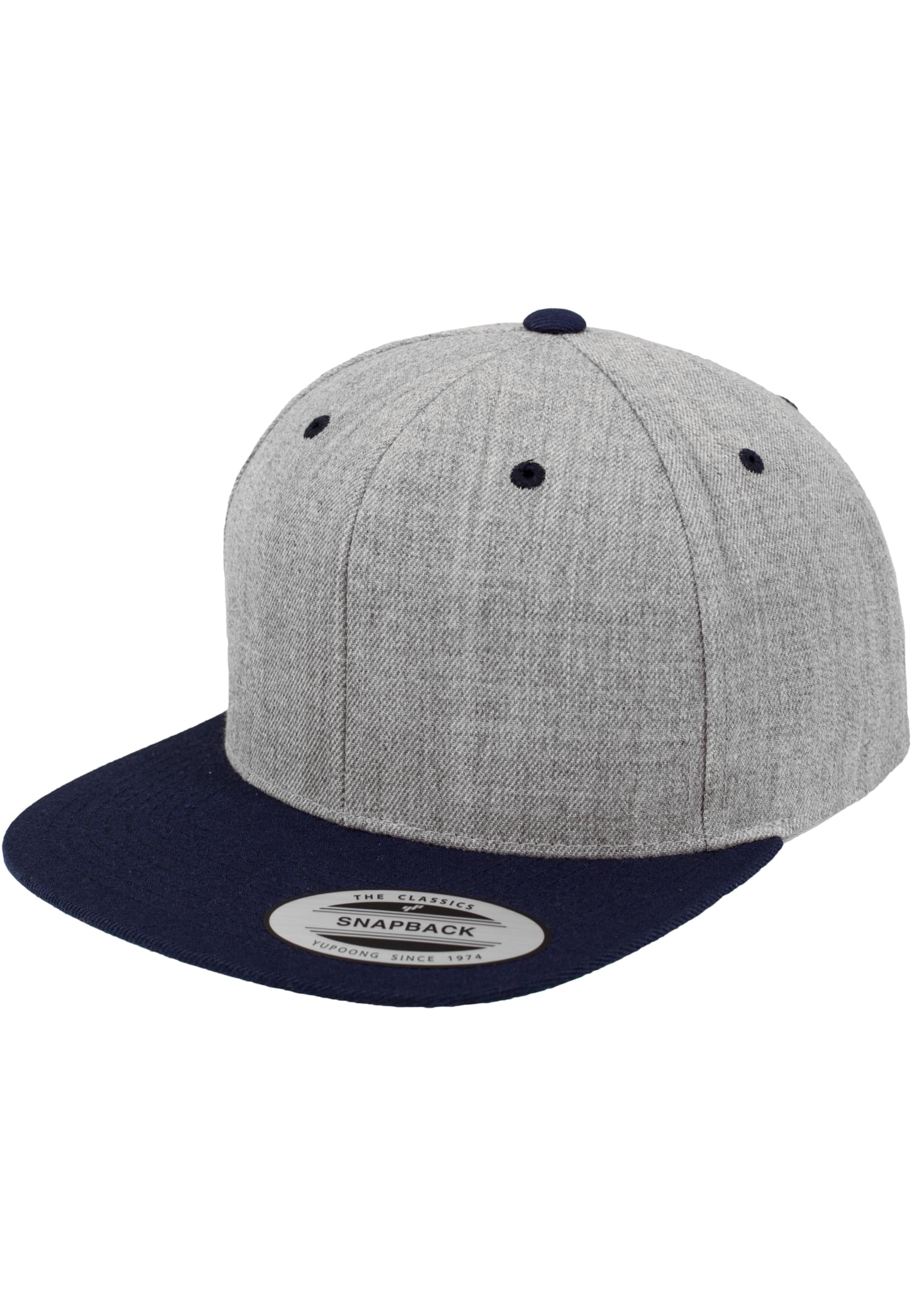 Classic Snapback 2-Tone heather/navy