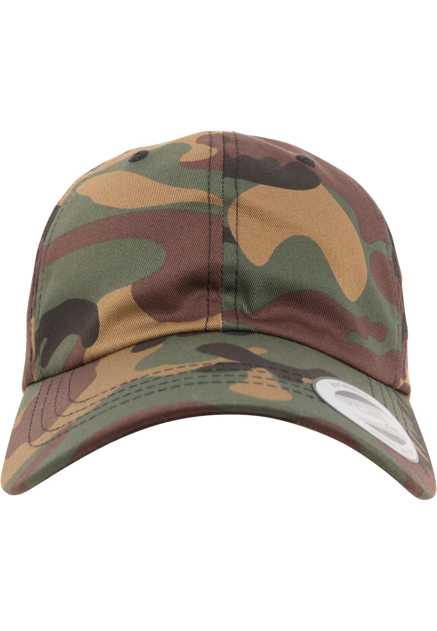 Low Profile Cotton Twill Green Camo