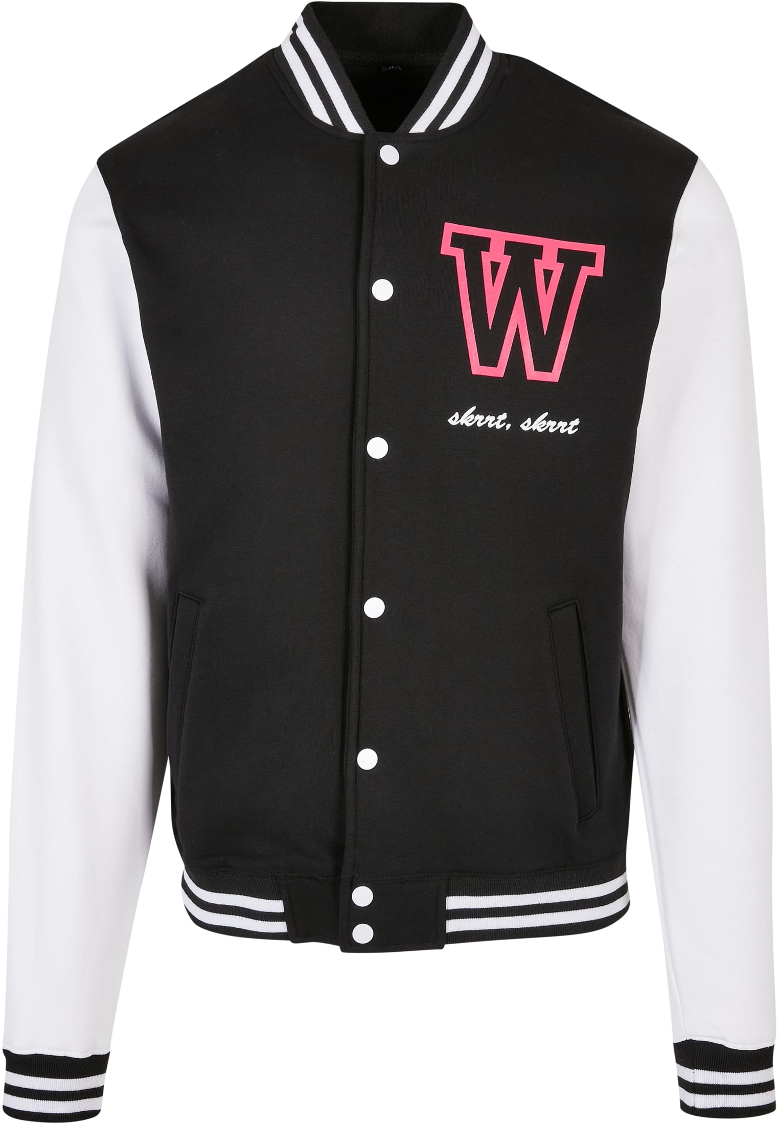 Gorgeous college jacket blk/wht