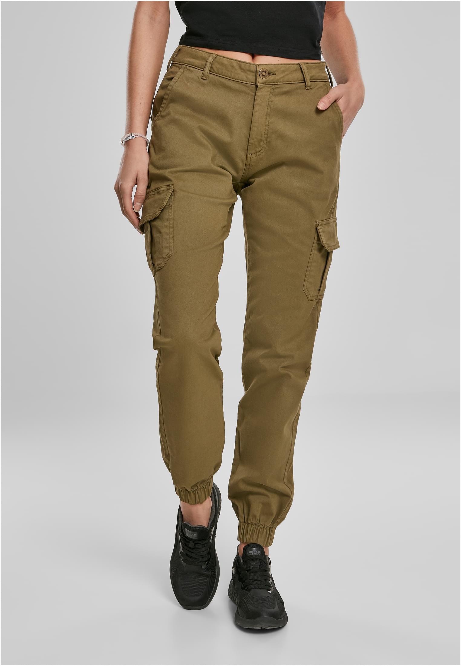 Doamnelor high waist Cargo Pantaloni Summerolive Summerolive