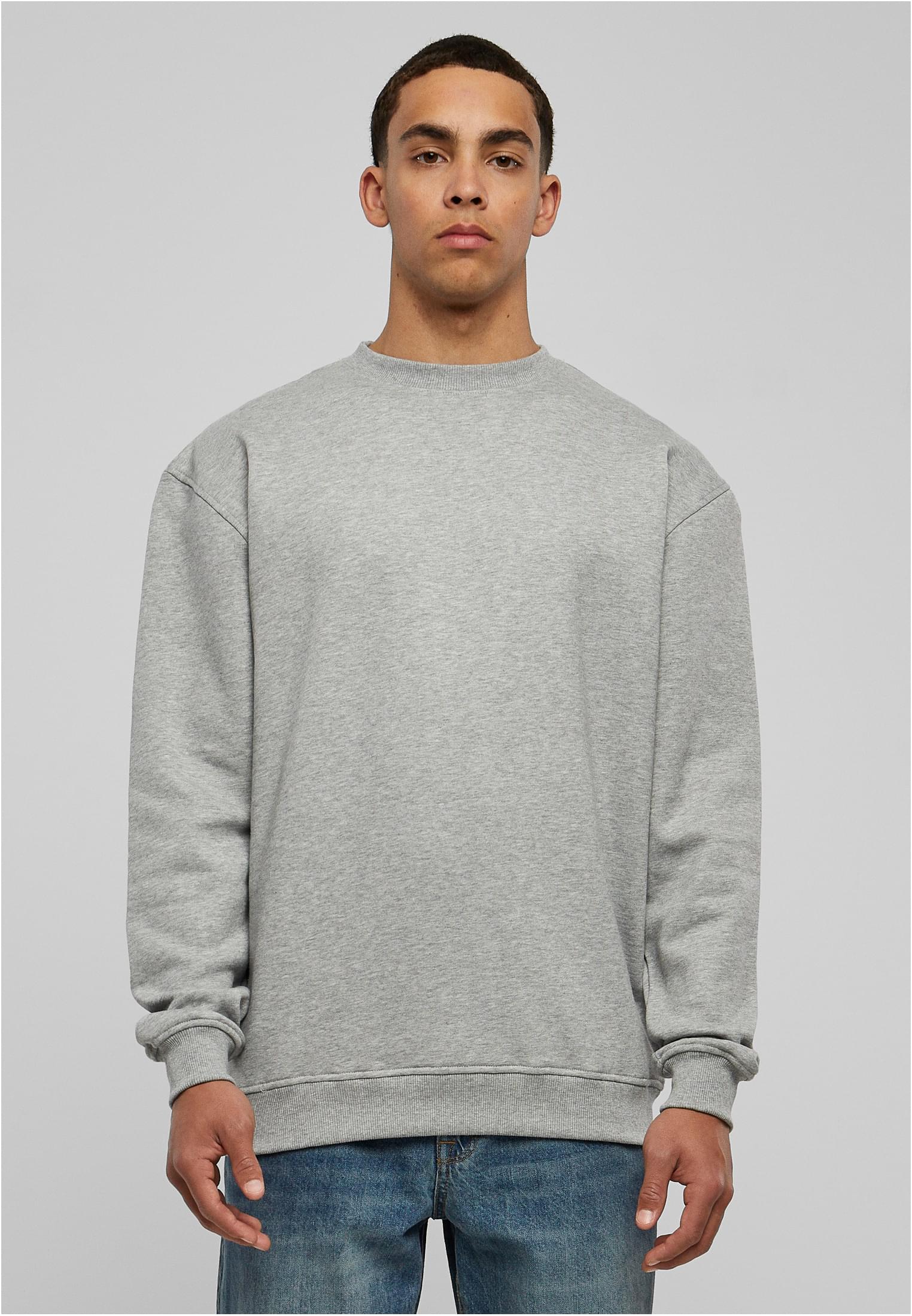 Men&#039;s Basic Hoodless Sweatshirt - Grey