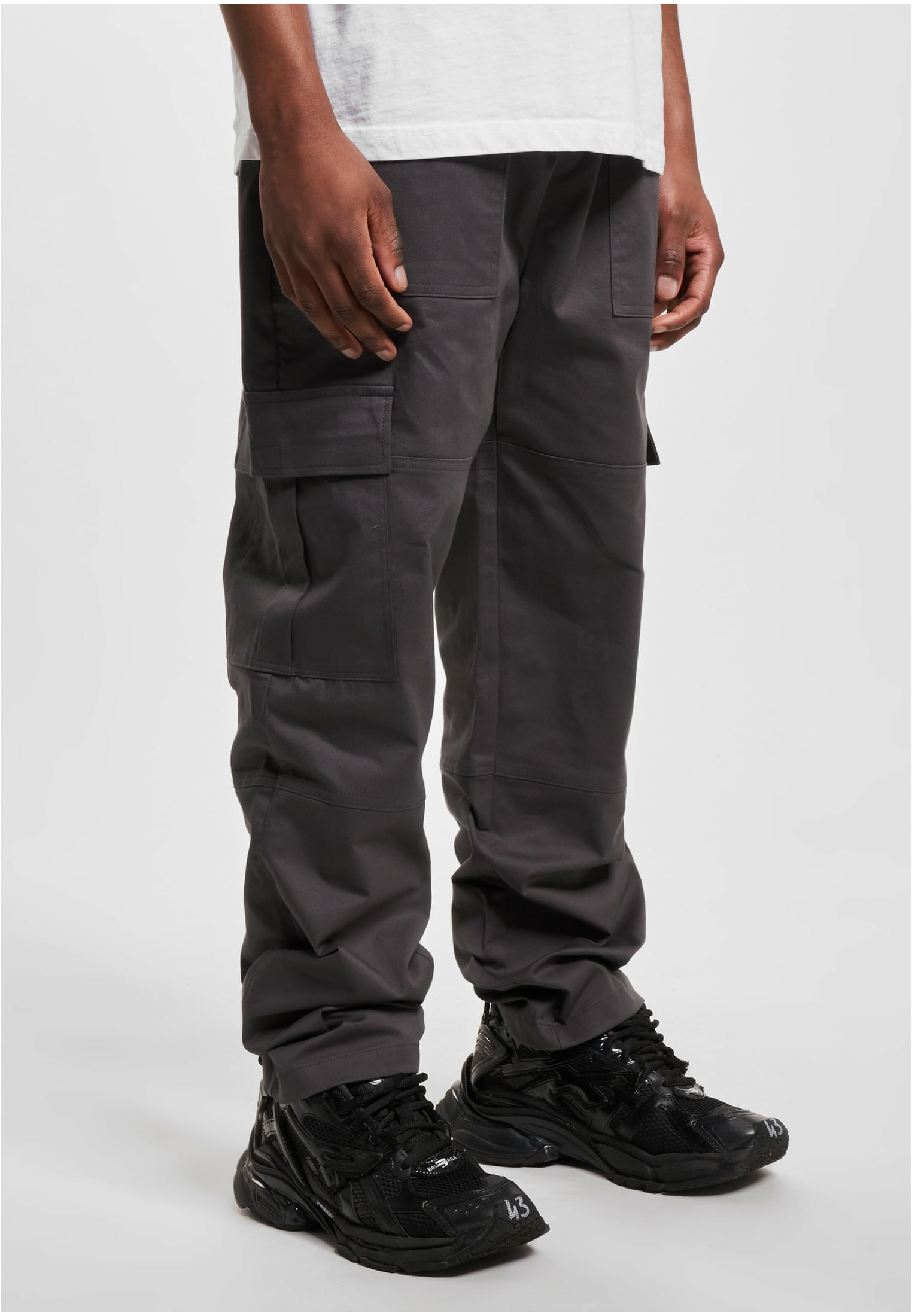 Men's Straight Cargopant Pants Anthracite
