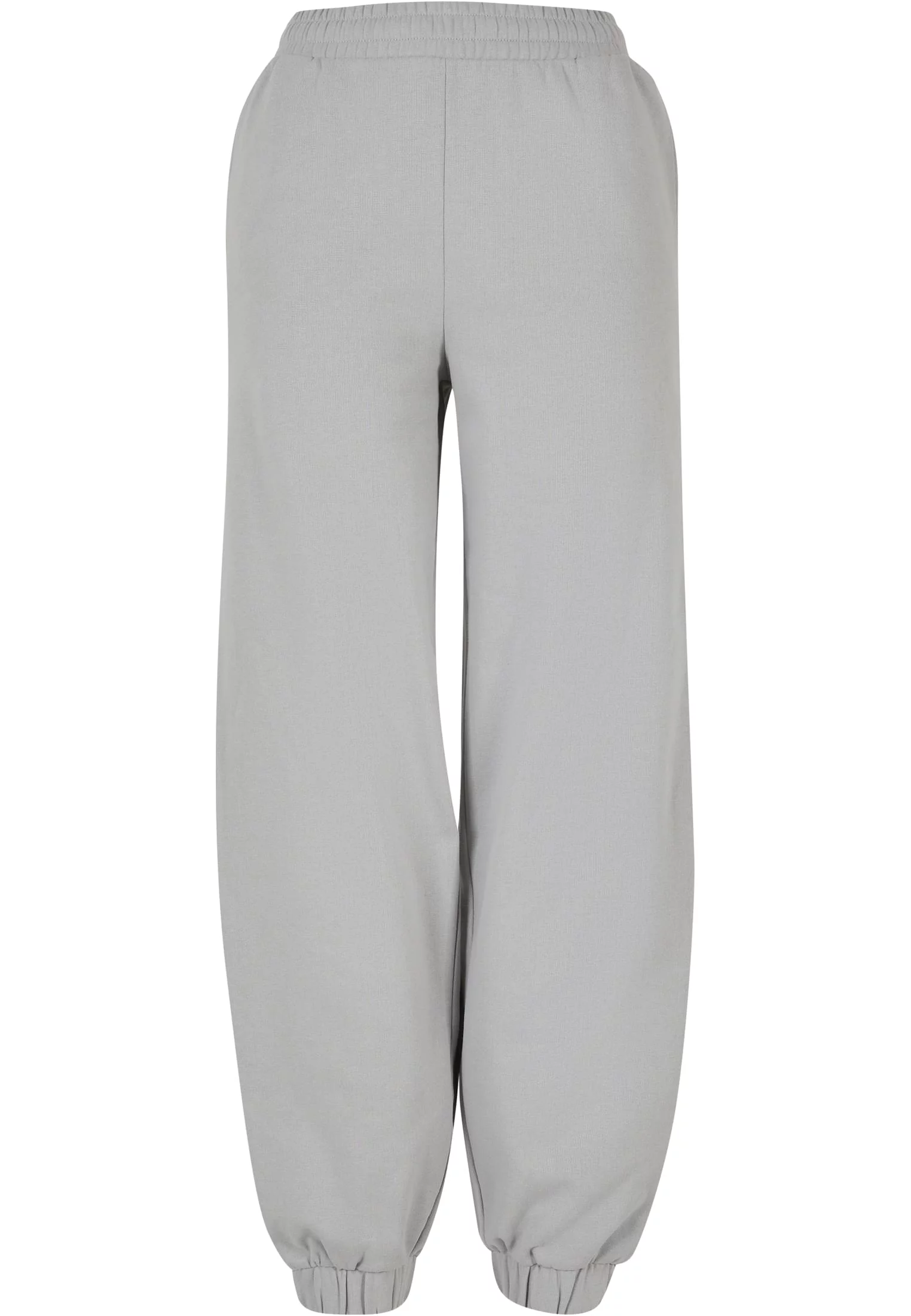 Women&#039;s high-waisted bio balloon sweatpants, light asphalt