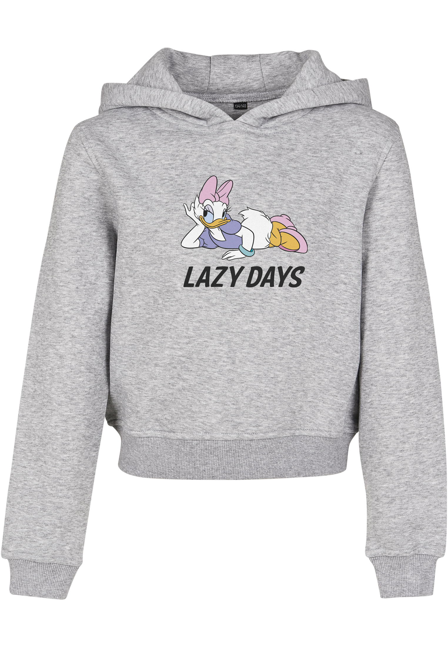 Dětská Daisy Duck Lazy Cropped Hoody vřesová šedá