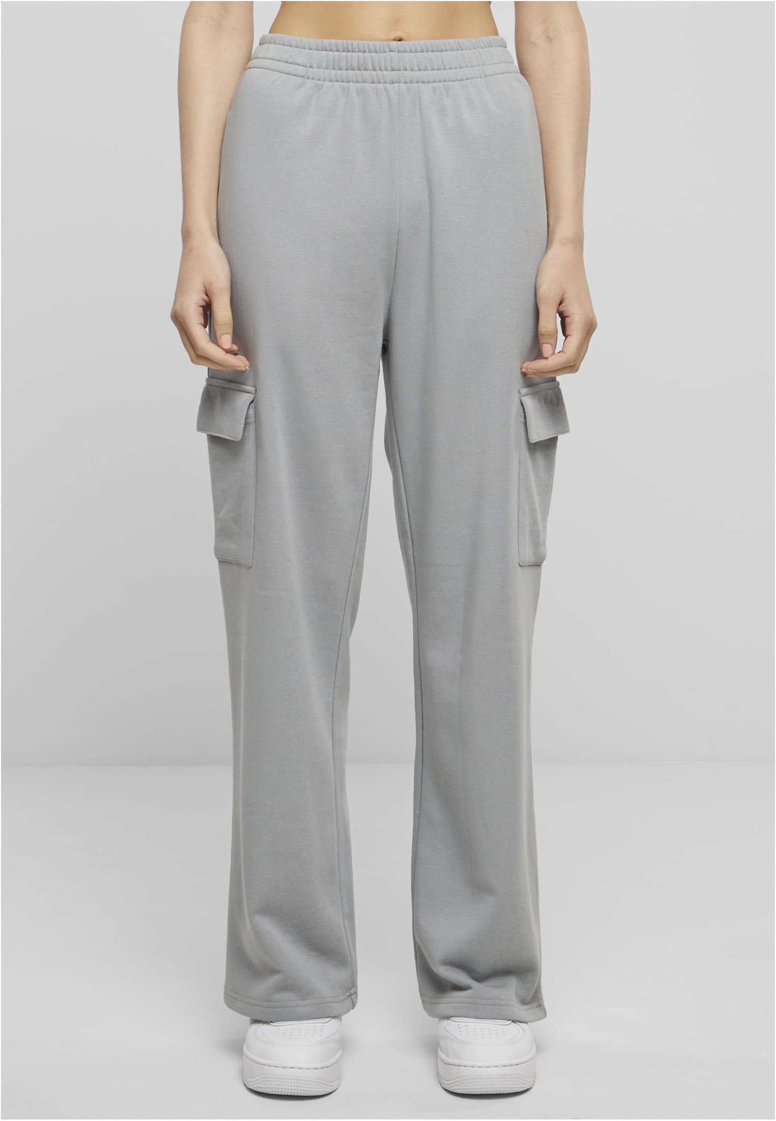 Women&#039;s Baggy Light Terry sweatpants in light asphalt color