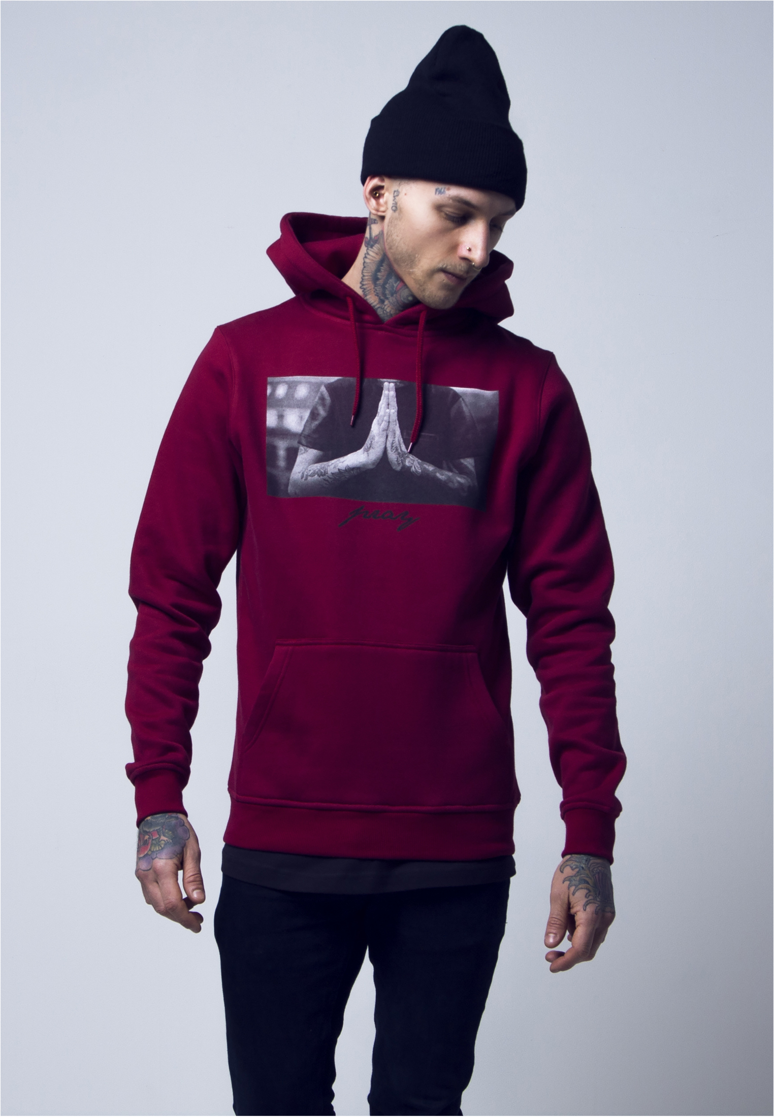 Pray Hoody Ruby