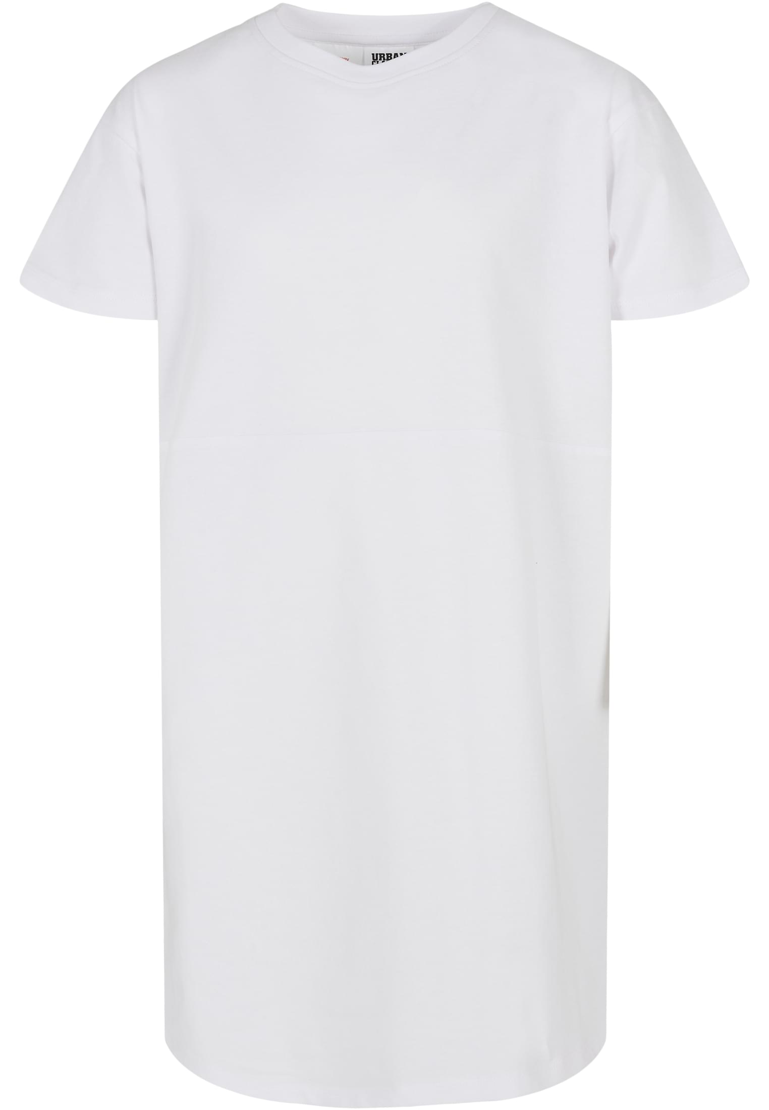 Girls' Organic Oversized T-Shirt White