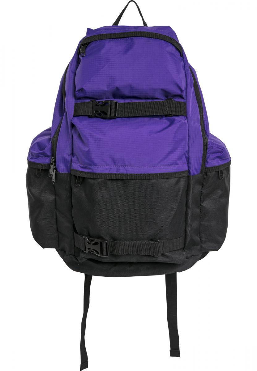 Colorblocking backpack ultraviolet/black