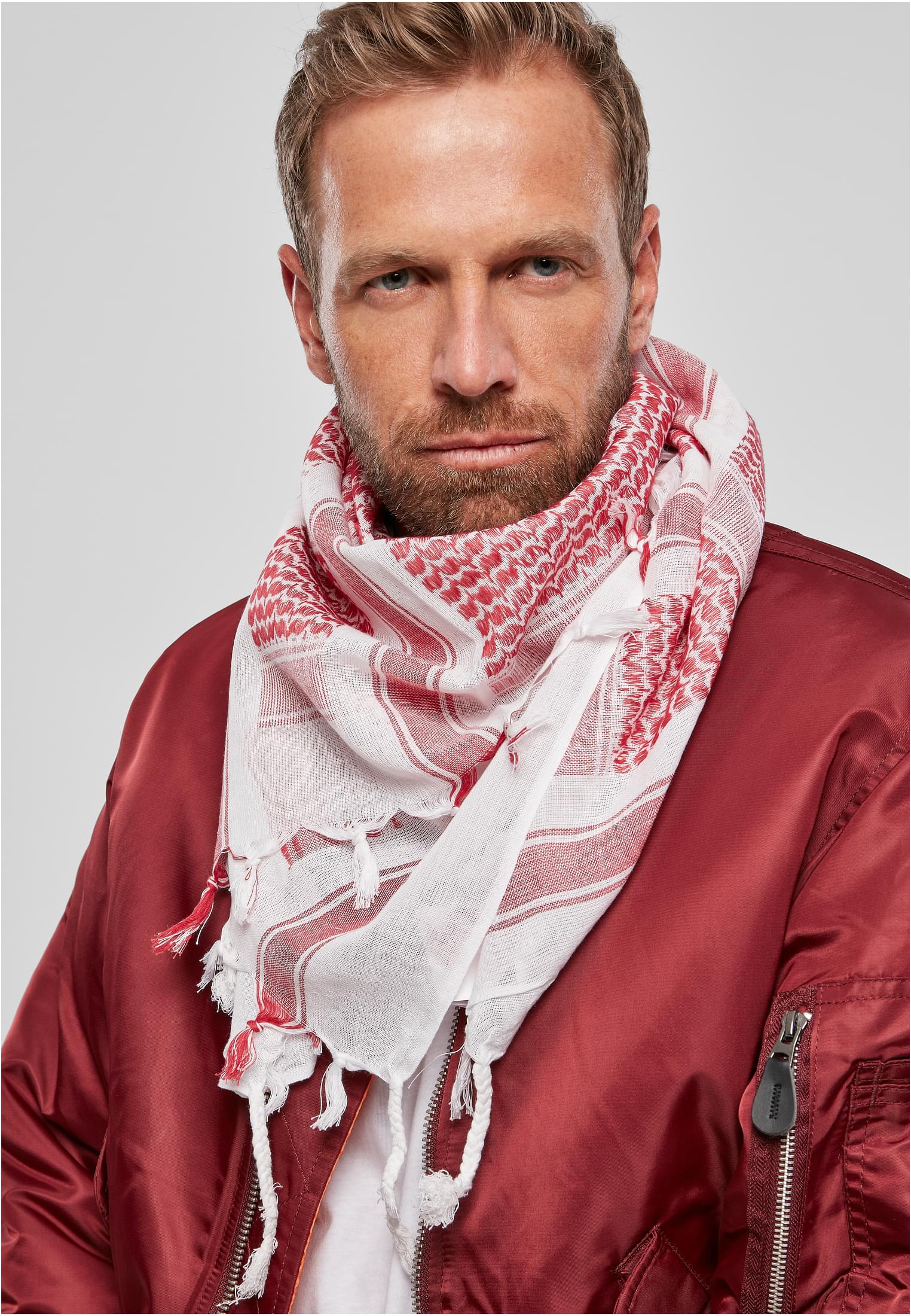 Scarf Shemag Red/wh