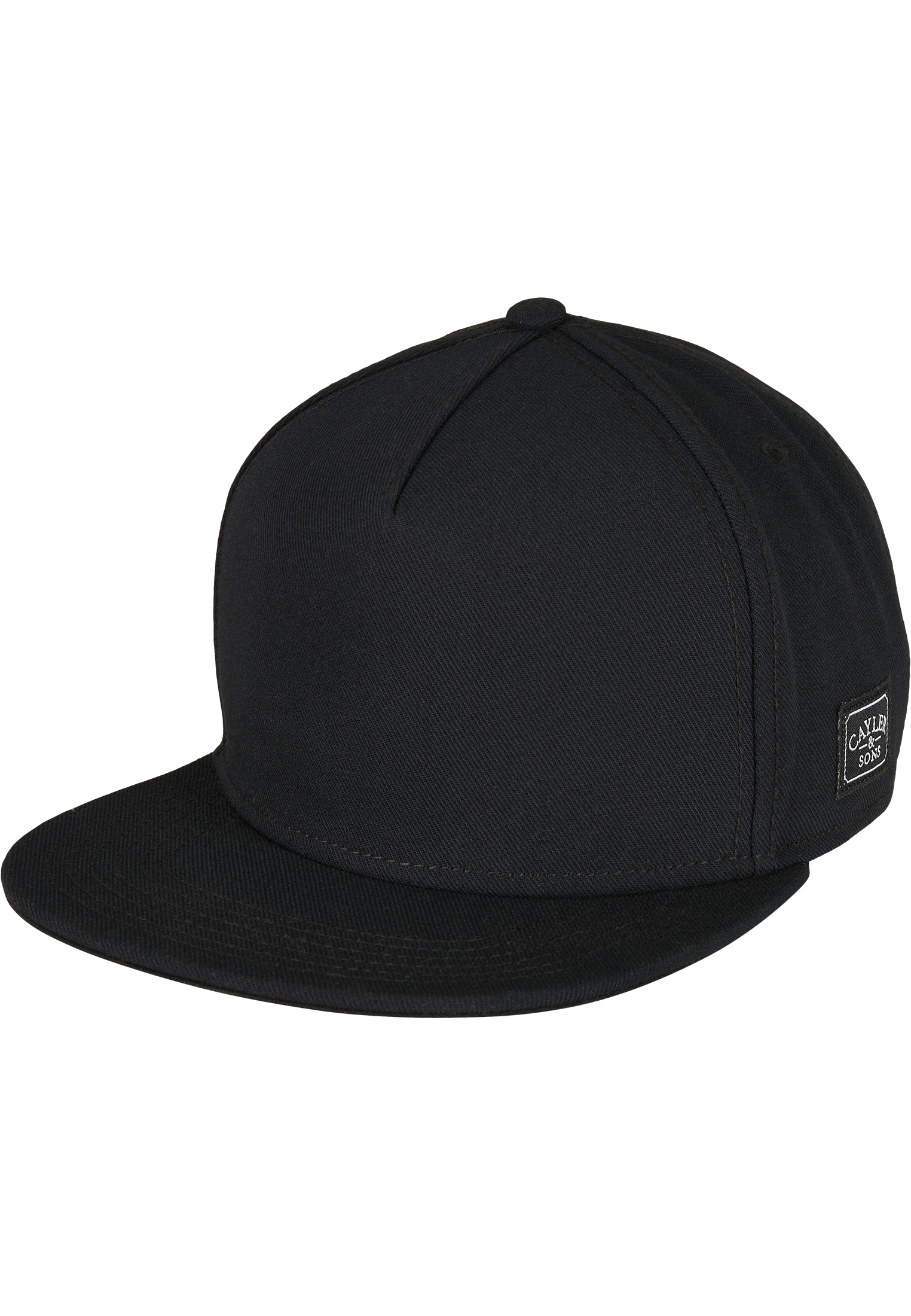 C&amp;S Plain Snapback Cap Black