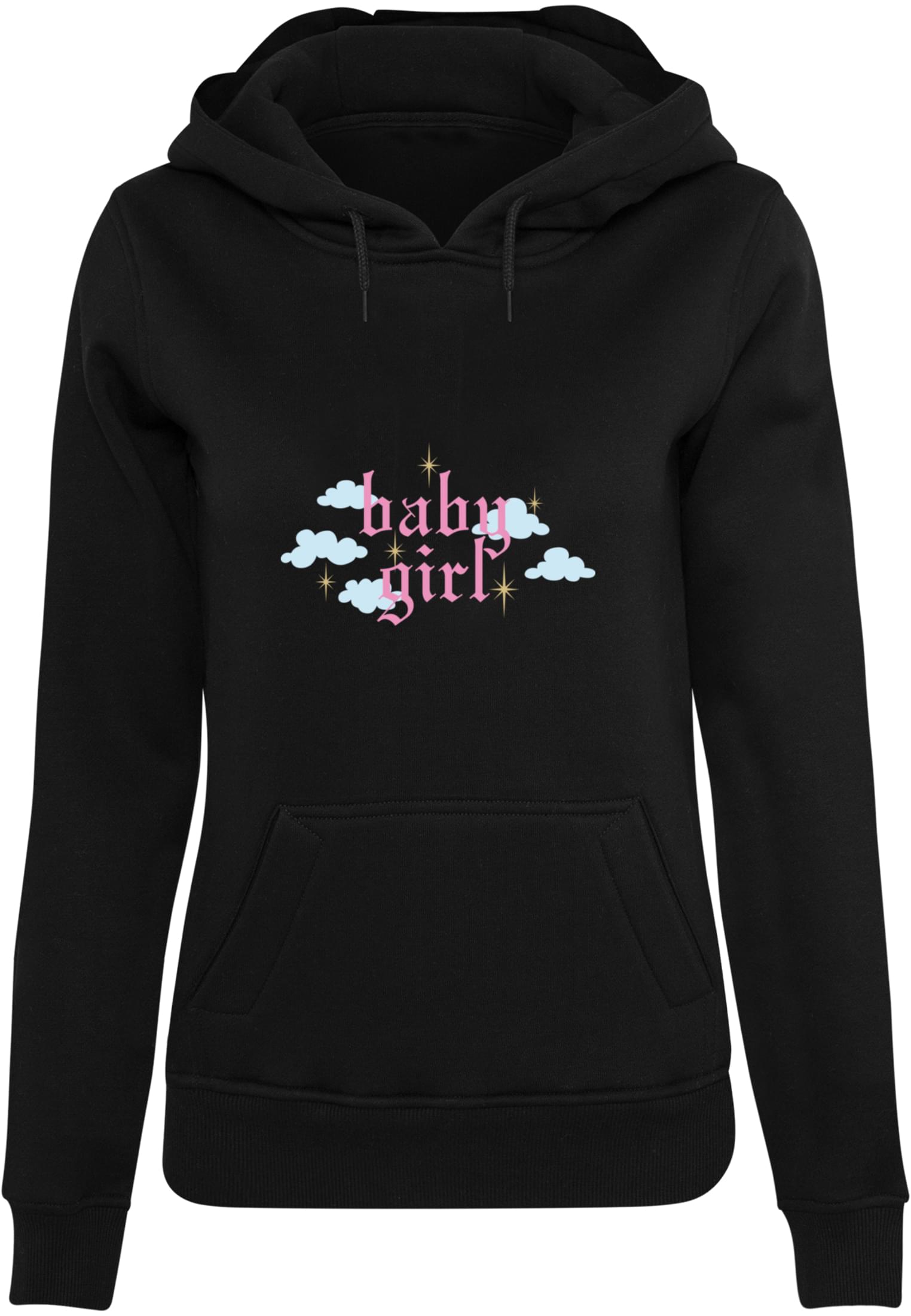 Womens Baby Girl Hoody black