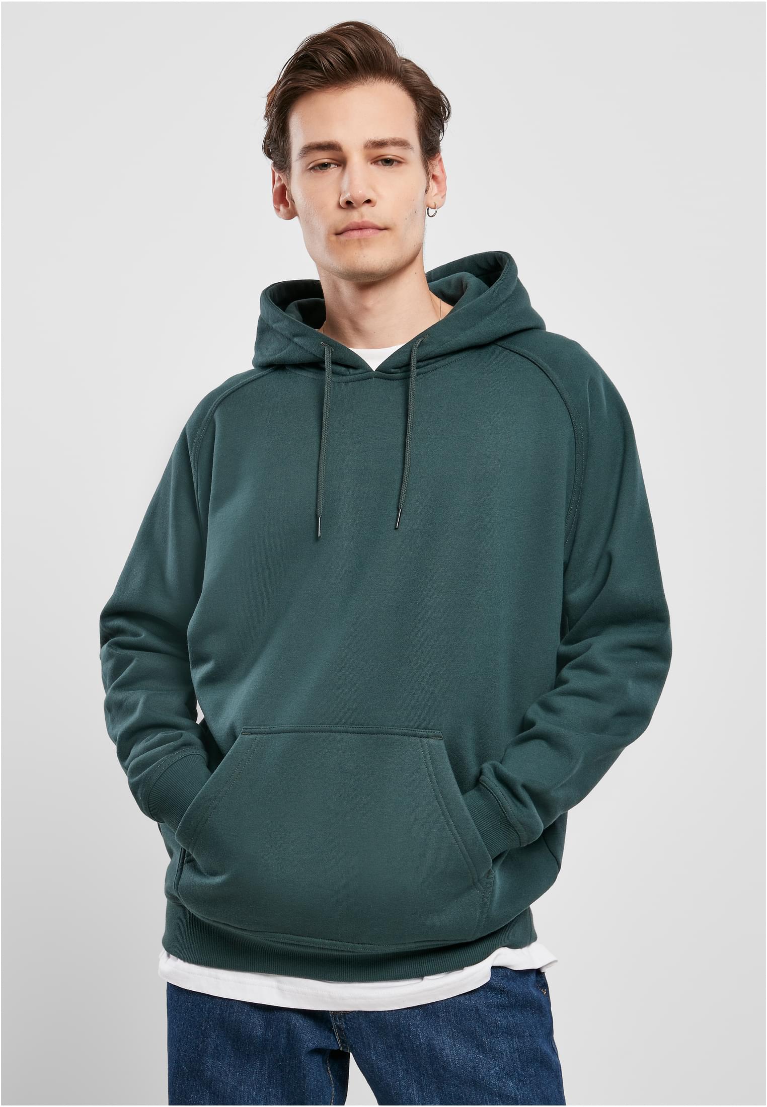 Men&#039;s Blank Hoody Green
