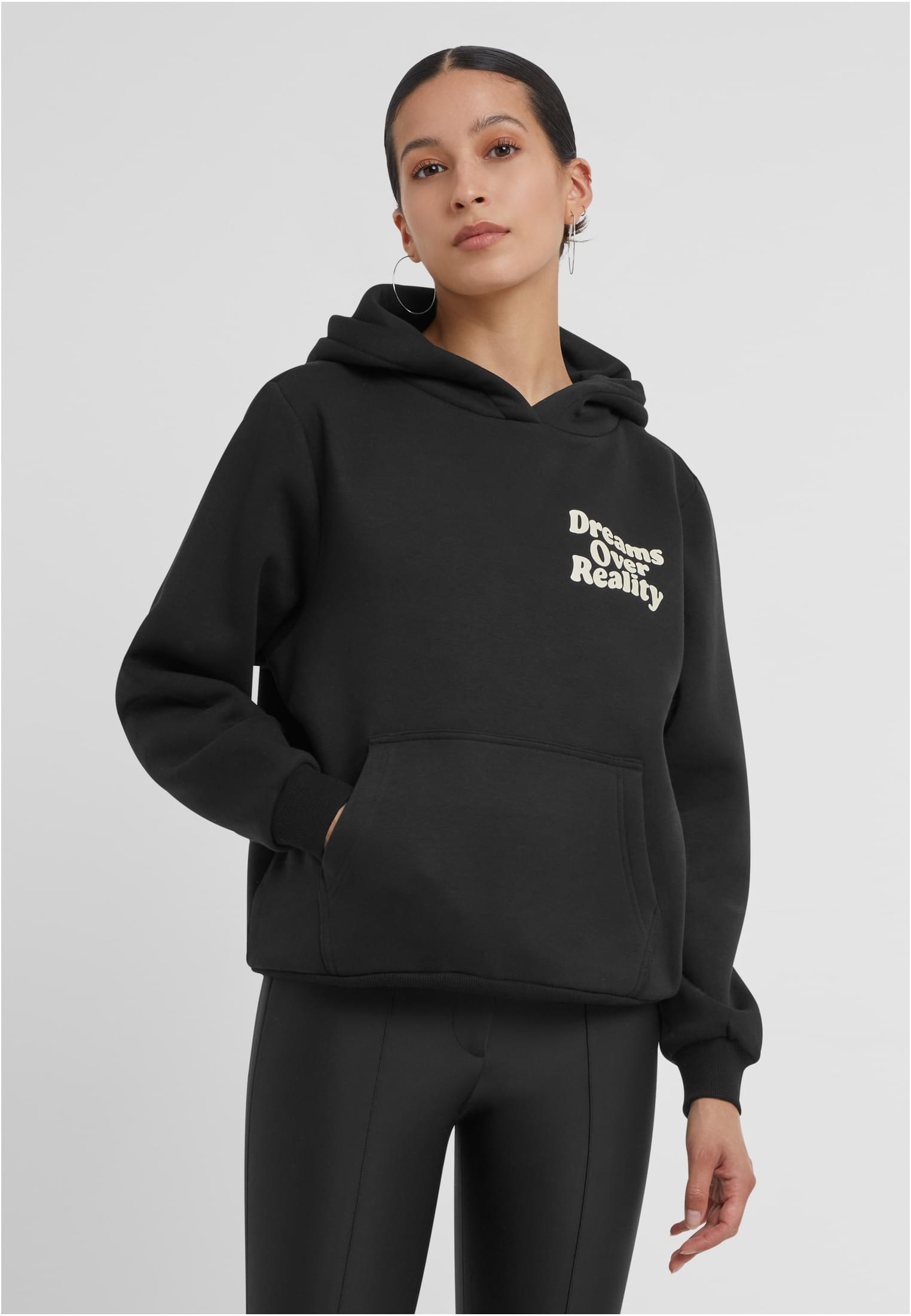 Women's hoodie Dreams Over Reality black