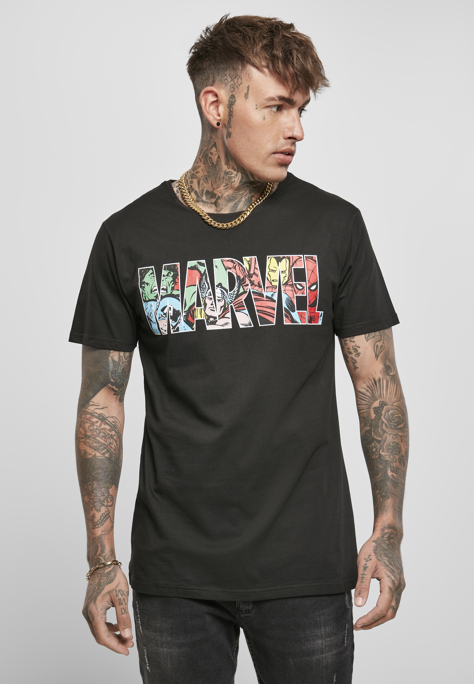 Men's T-shirt Marvel Black