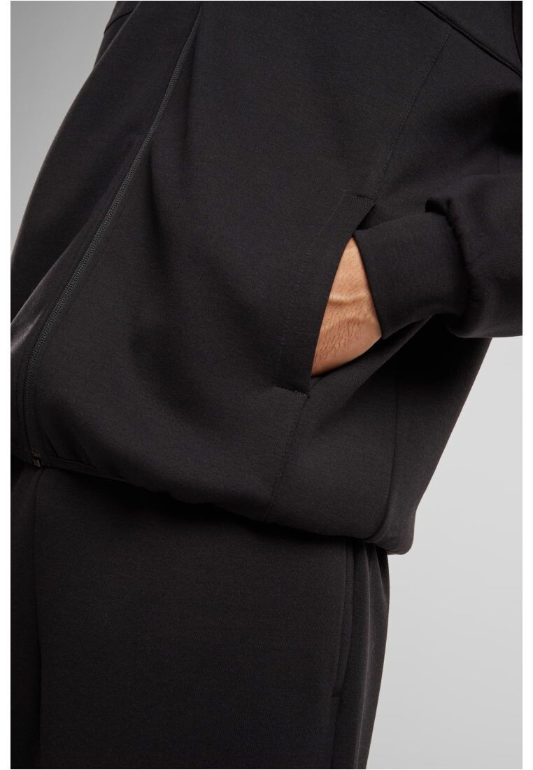 Scuba Zip Pocket Hoody black