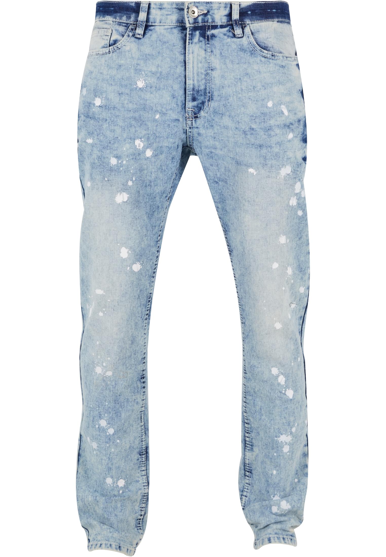 Men&#039;s Stretch Signature Jeans Blue with Blotches