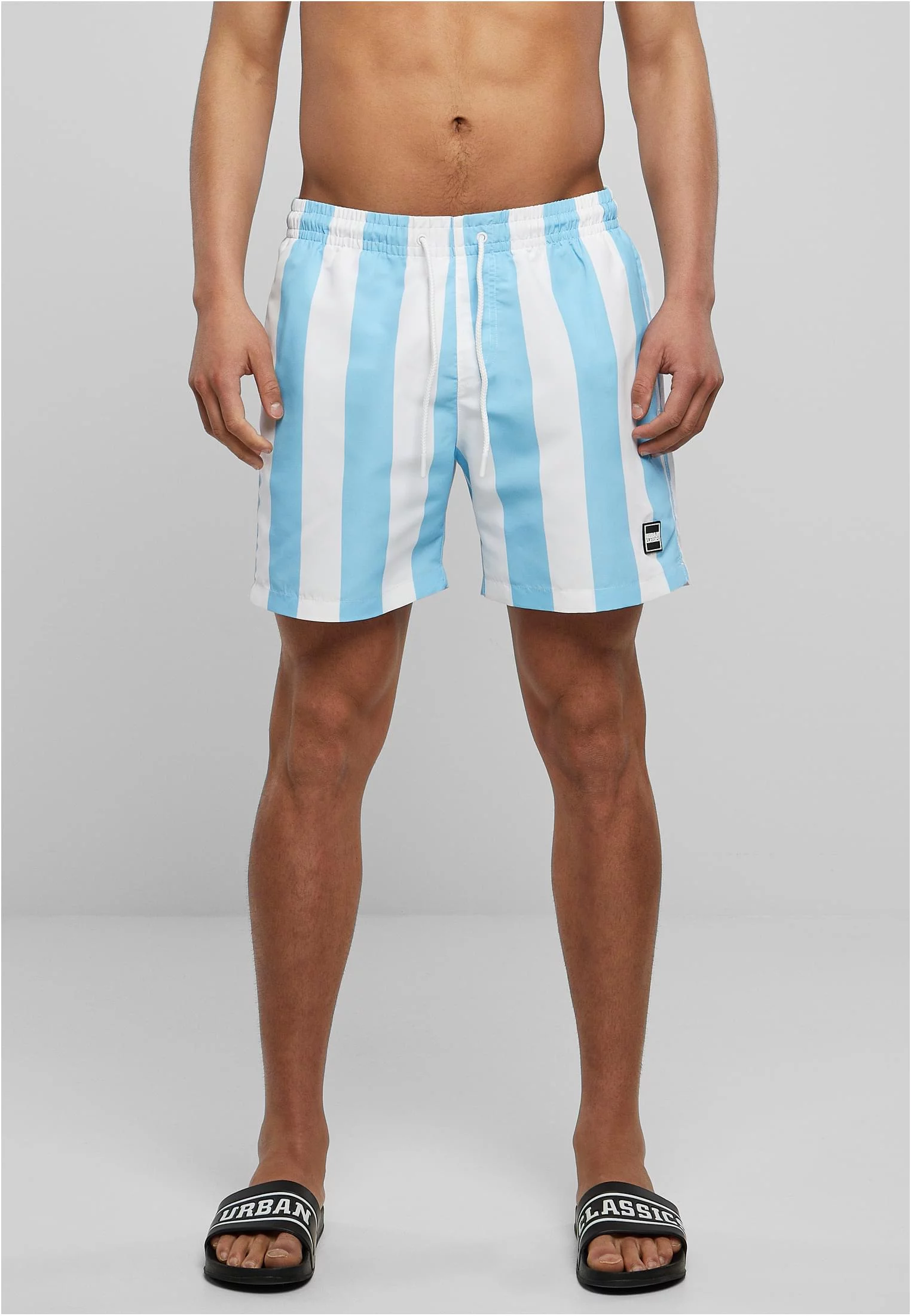 Balticbluebarstripe swimming shorts pattern