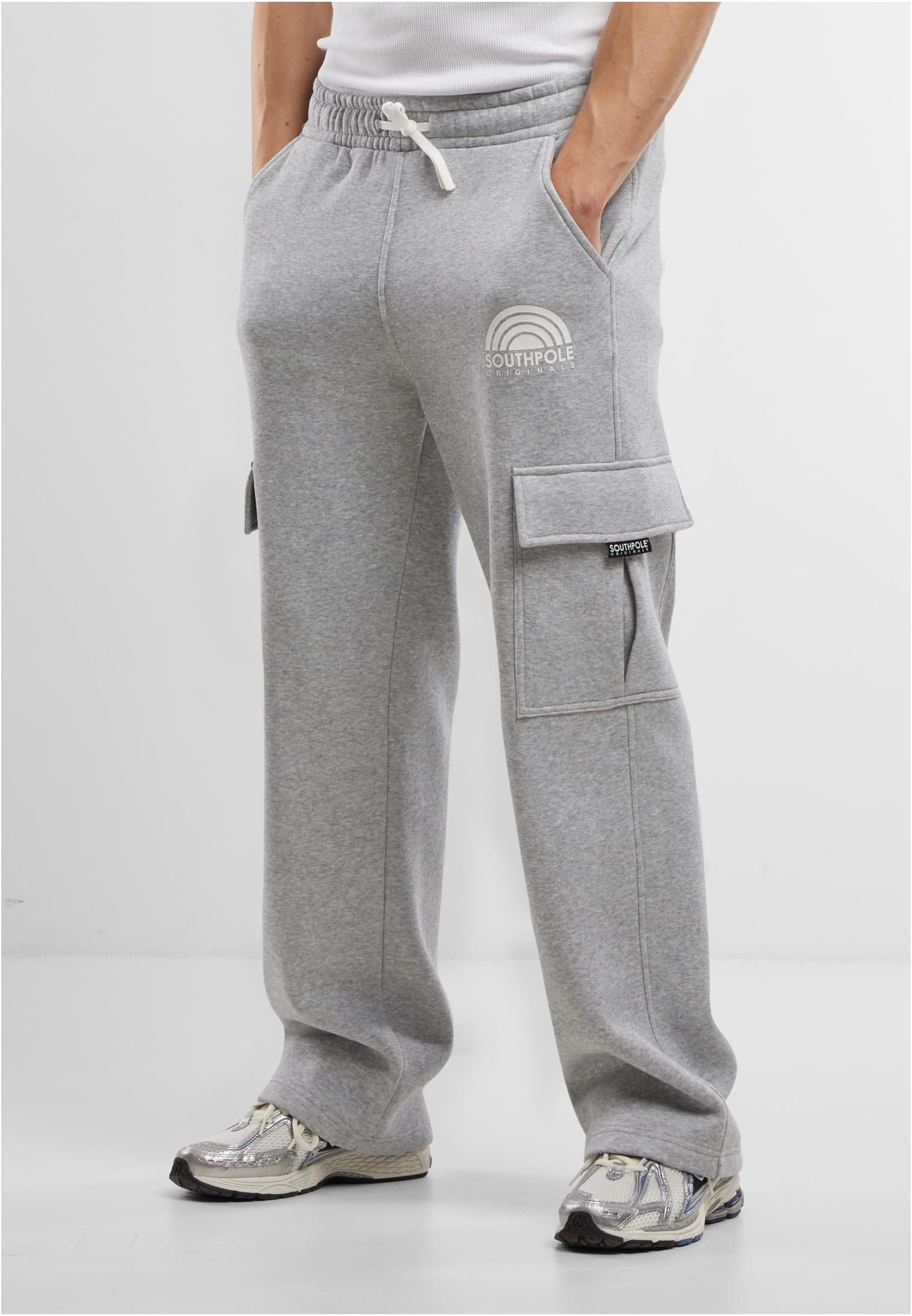 Men's Pocket Sweatpants Southpole Gray Melange