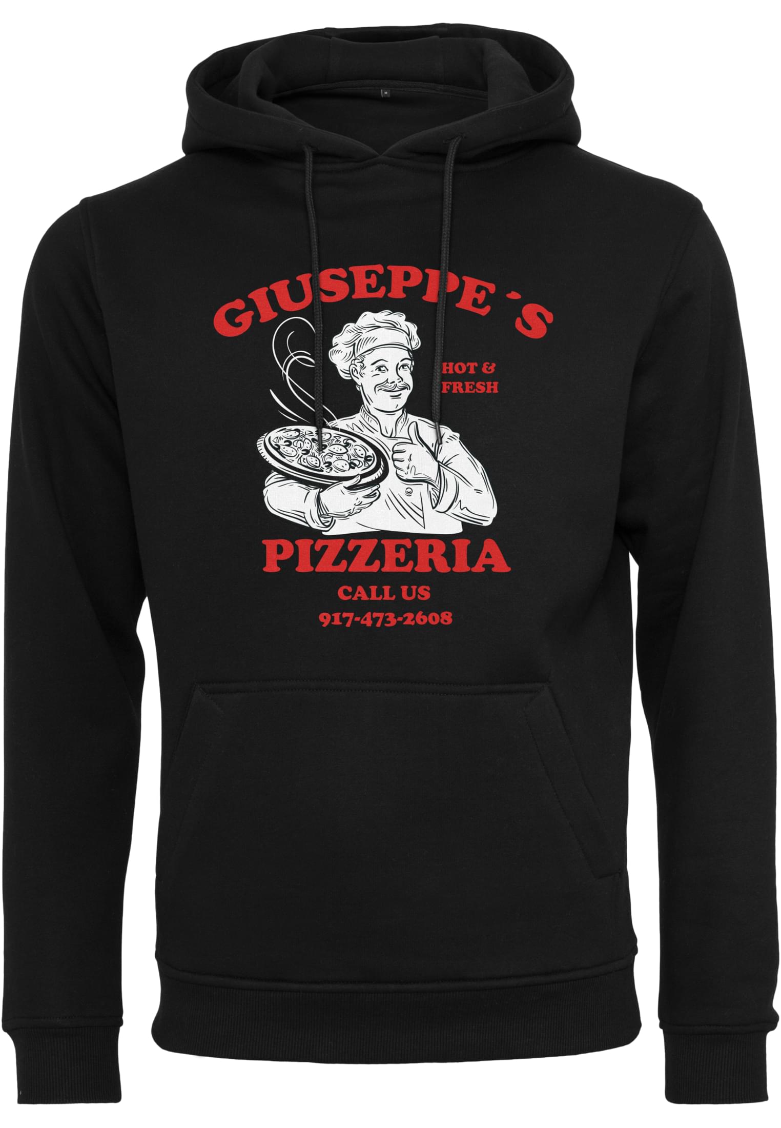 Men's Giuseppe's Pizzeria Hoody Black