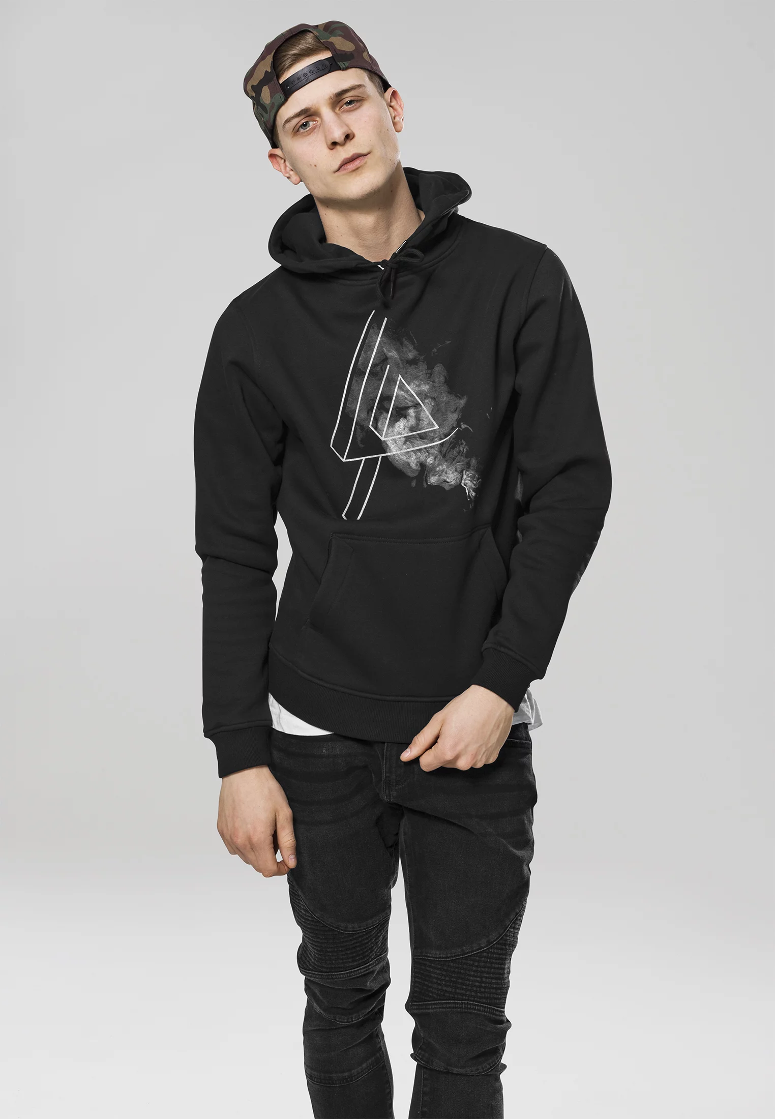Black hood with Linkin Park logo