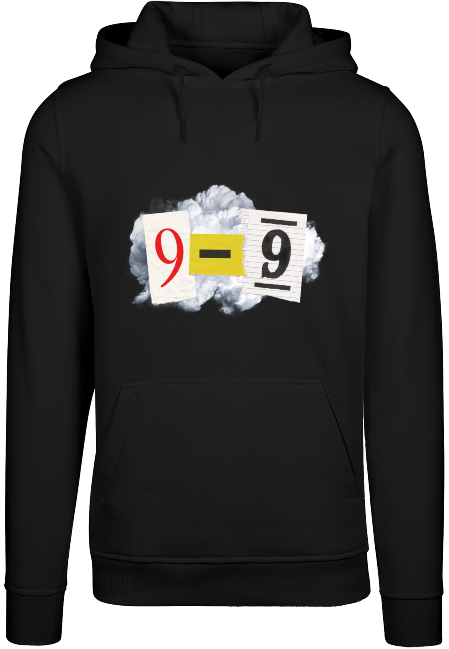 Men&#039;s sweatshirt Neun bis Neun Hoody black